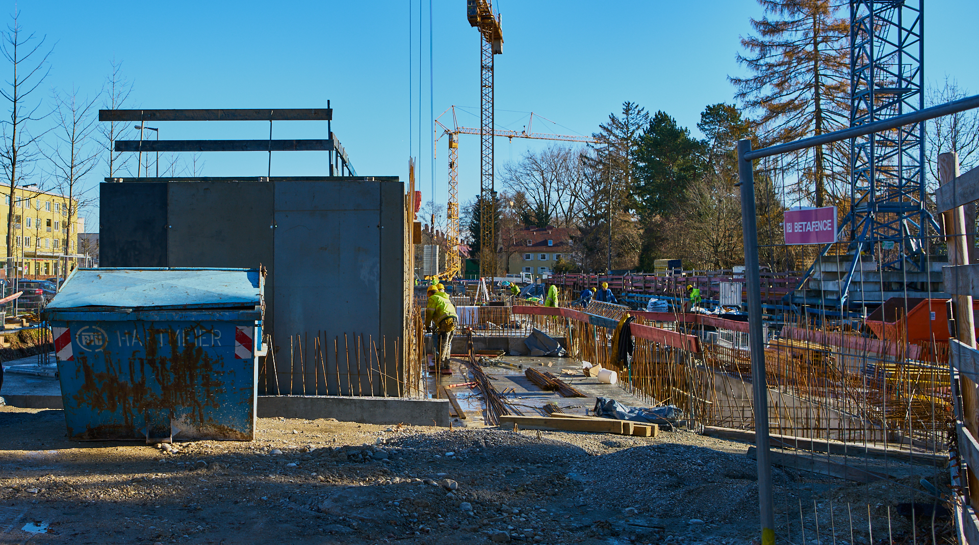 Baustelle Maikäfersiedlung in Neuperlach 13.12.2017 Photographer: Gelbmann
