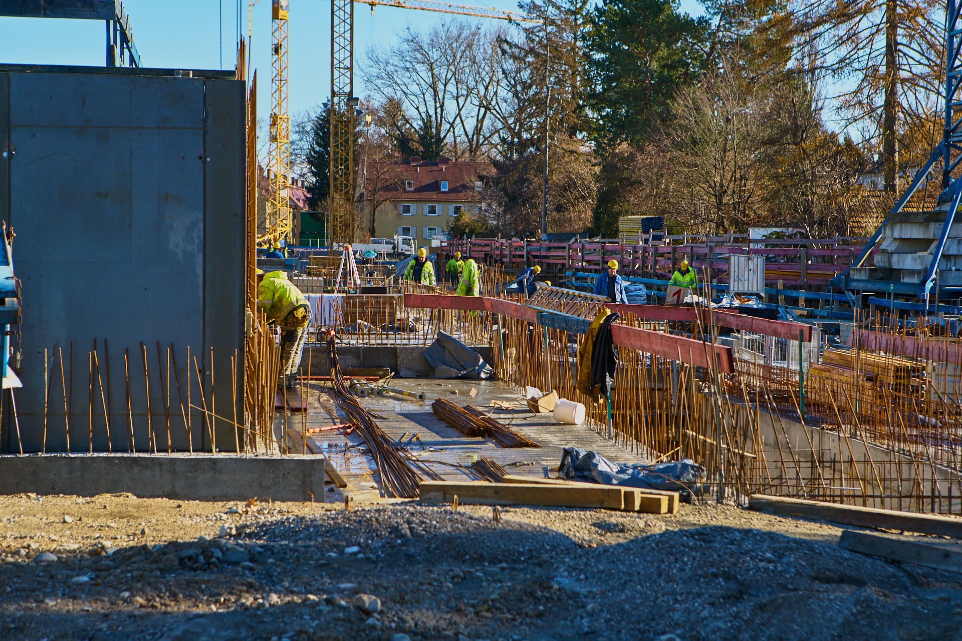 Baustelle Maikäfersiedlung in Neuperlach 13.12.2017 Photographer: Gelbmann