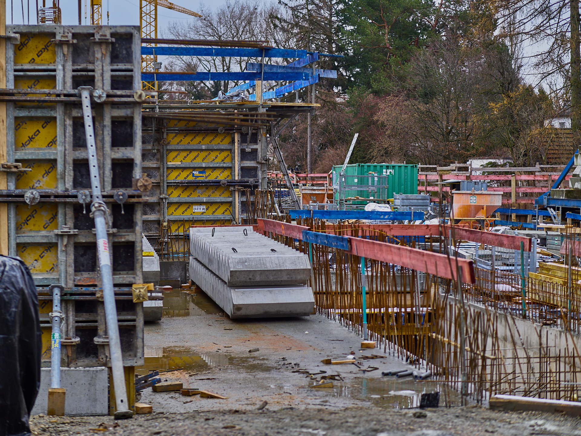 Baustelle Maikäfersiedlung in Neuperlach 20.12.2017 Photographer: Gelbmann
