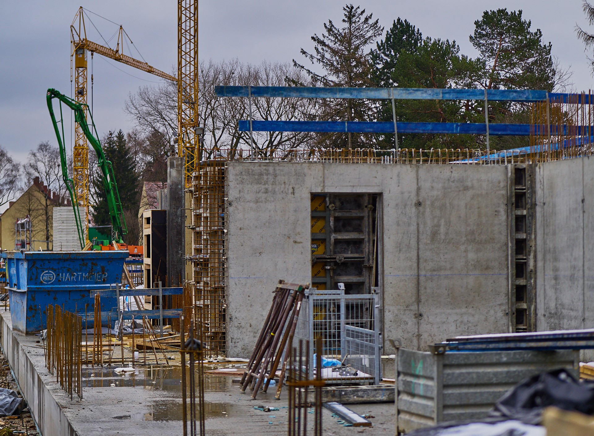 Baustelle Maikäfersiedlung in Neuperlach 20.12.2017 Photographer: Gelbmann