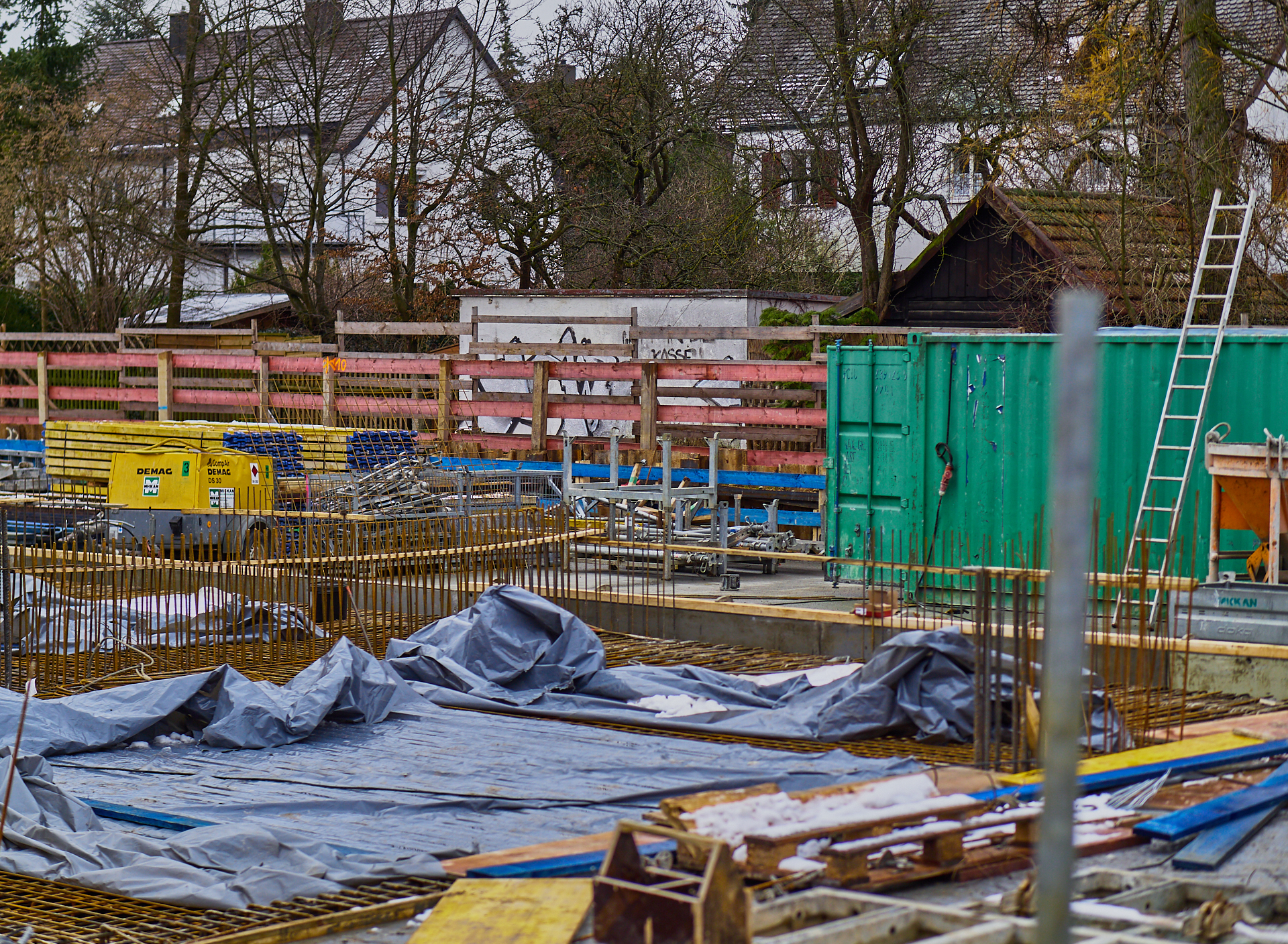 Baustelle Maikäfersiedlung in Neuperlach 20.12.2017 Photographer: Gelbmann