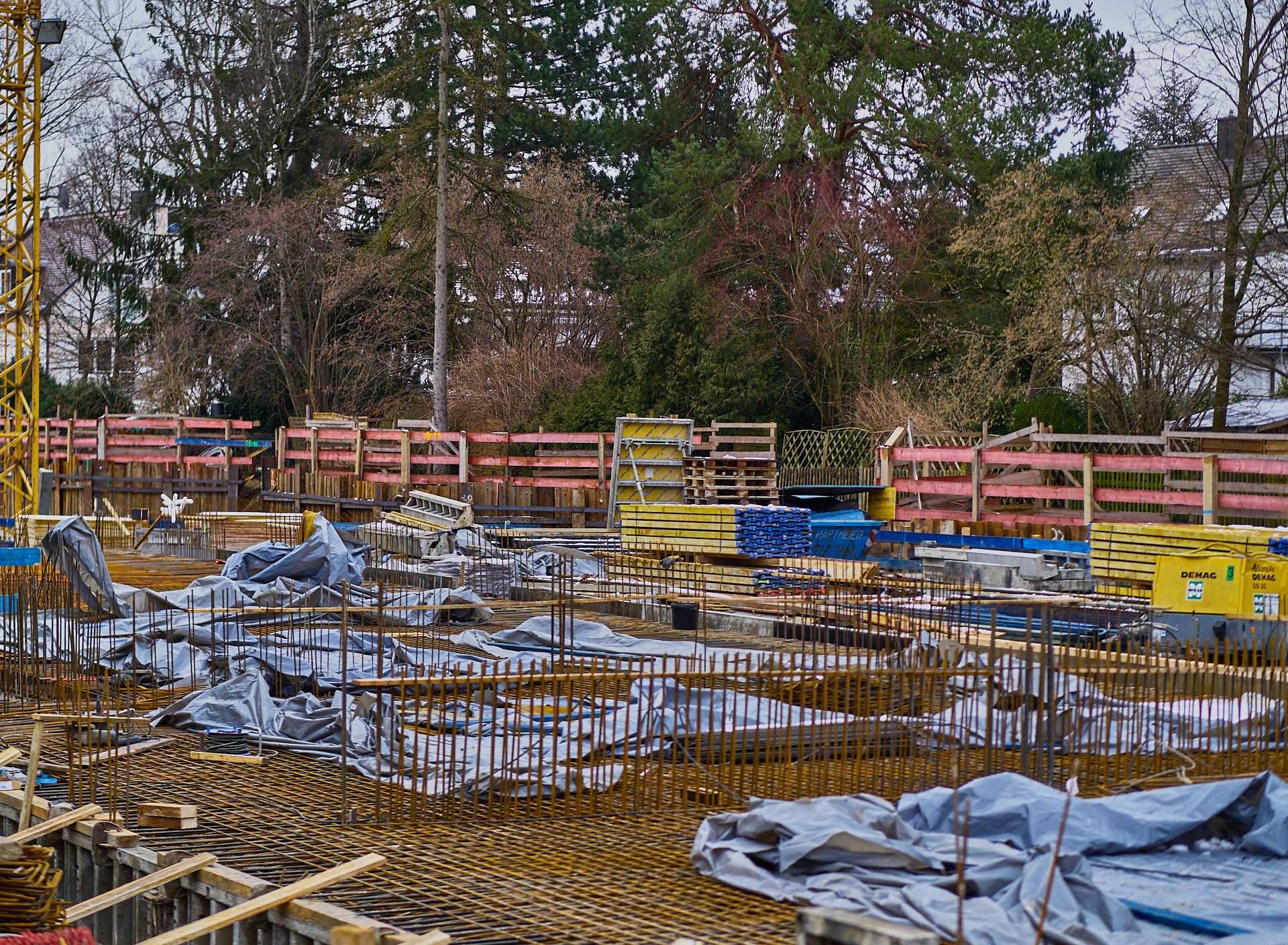 Baustelle Maikäfersiedlung in Neuperlach 20.12.2017 Photographer: Gelbmann