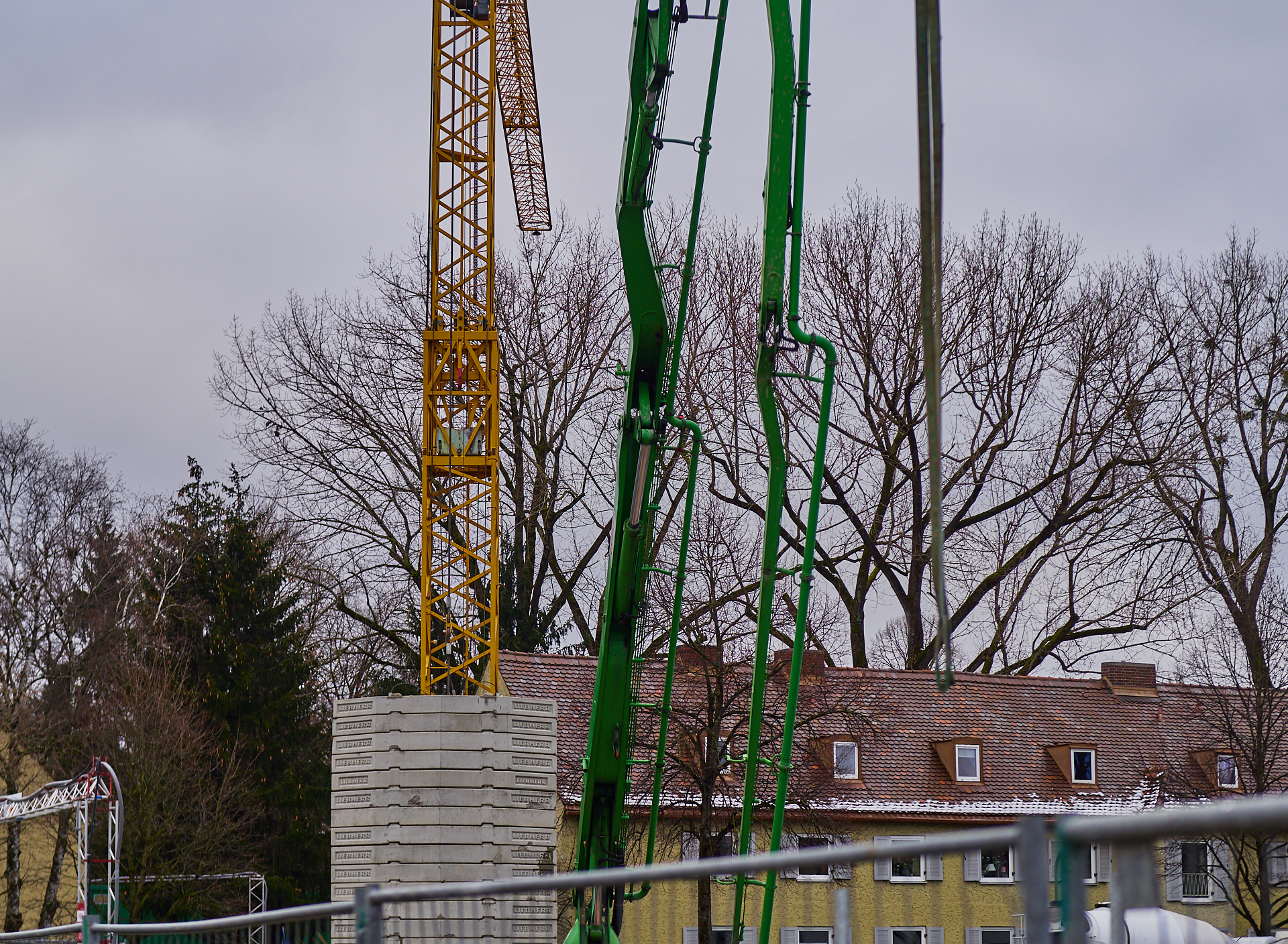 Baustelle Maikäfersiedlung in Neuperlach 20.12.2017 Photographer: Gelbmann