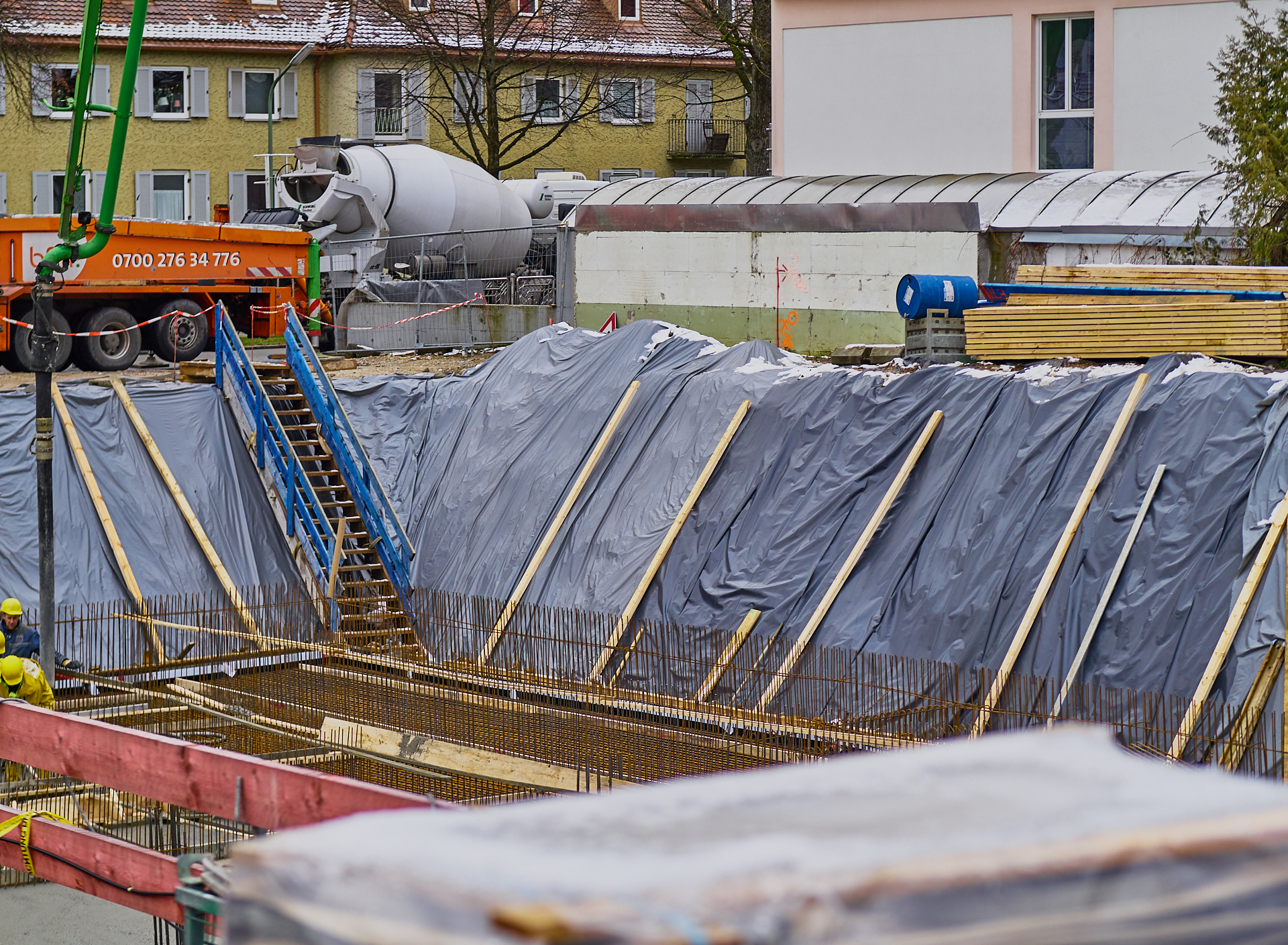 Baustelle Maikäfersiedlung in Neuperlach 20.12.2017 Photographer: Gelbmann