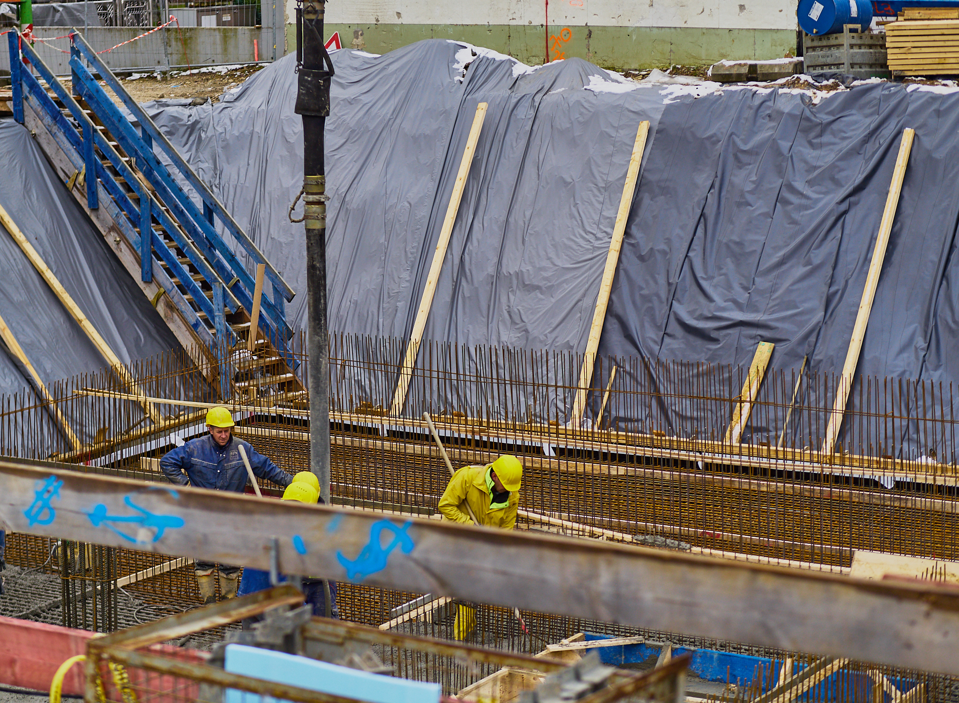 Baustelle Maikäfersiedlung in Neuperlach 20.12.2017 Photographer: Gelbmann