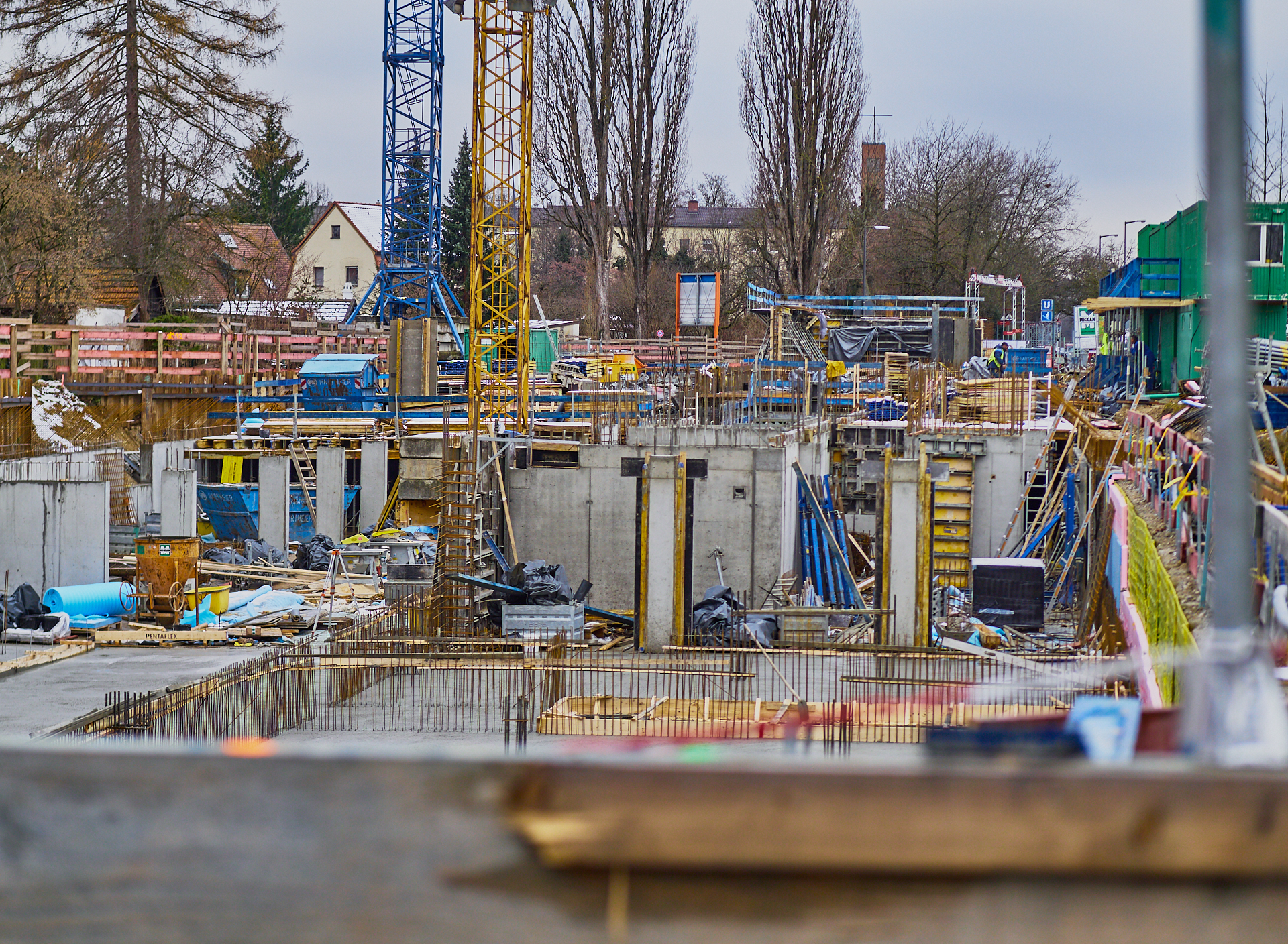 Baustelle Maikäfersiedlung in Neuperlach 20.12.2017 Photographer: Gelbmann