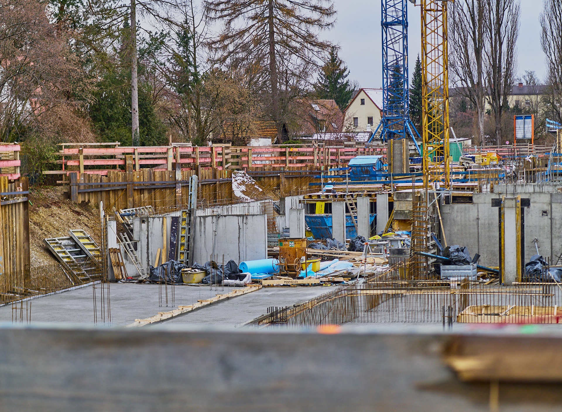 Baustelle Maikäfersiedlung in Neuperlach 20.12.2017 Photographer: Gelbmann