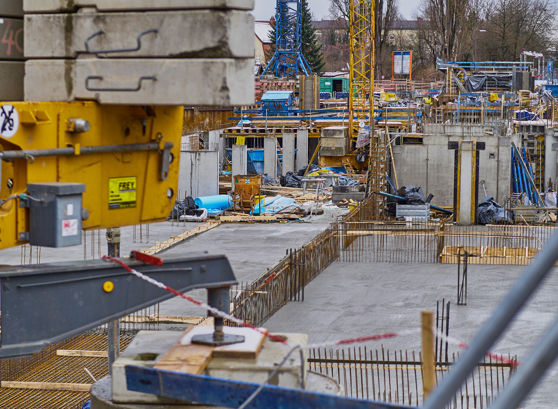 Baustelle Maikäfersiedlung in Neuperlach 20.12.2017 Photographer: Gelbmann