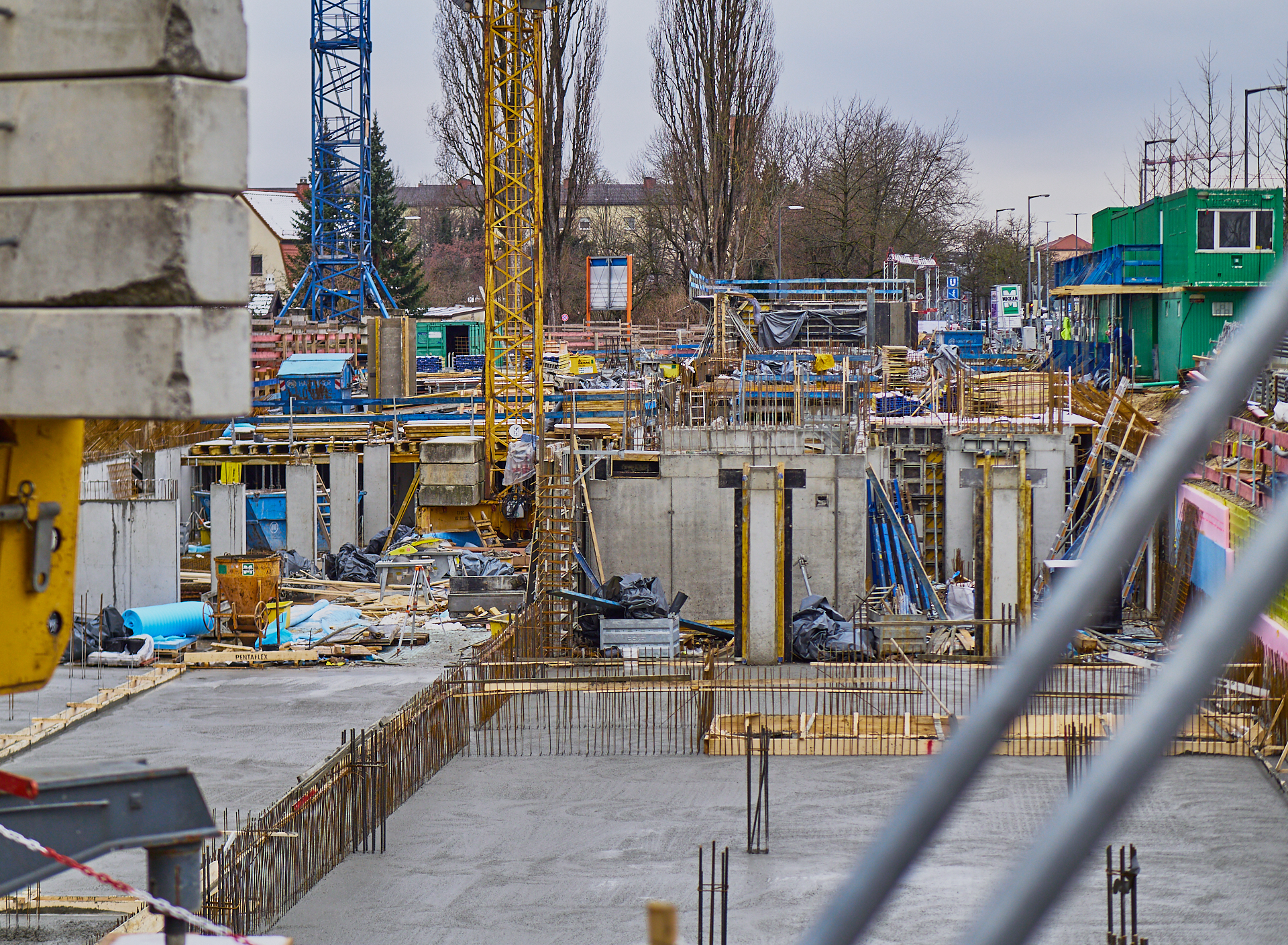 Baustelle Maikäfersiedlung in Neuperlach 20.12.2017 Photographer: Gelbmann