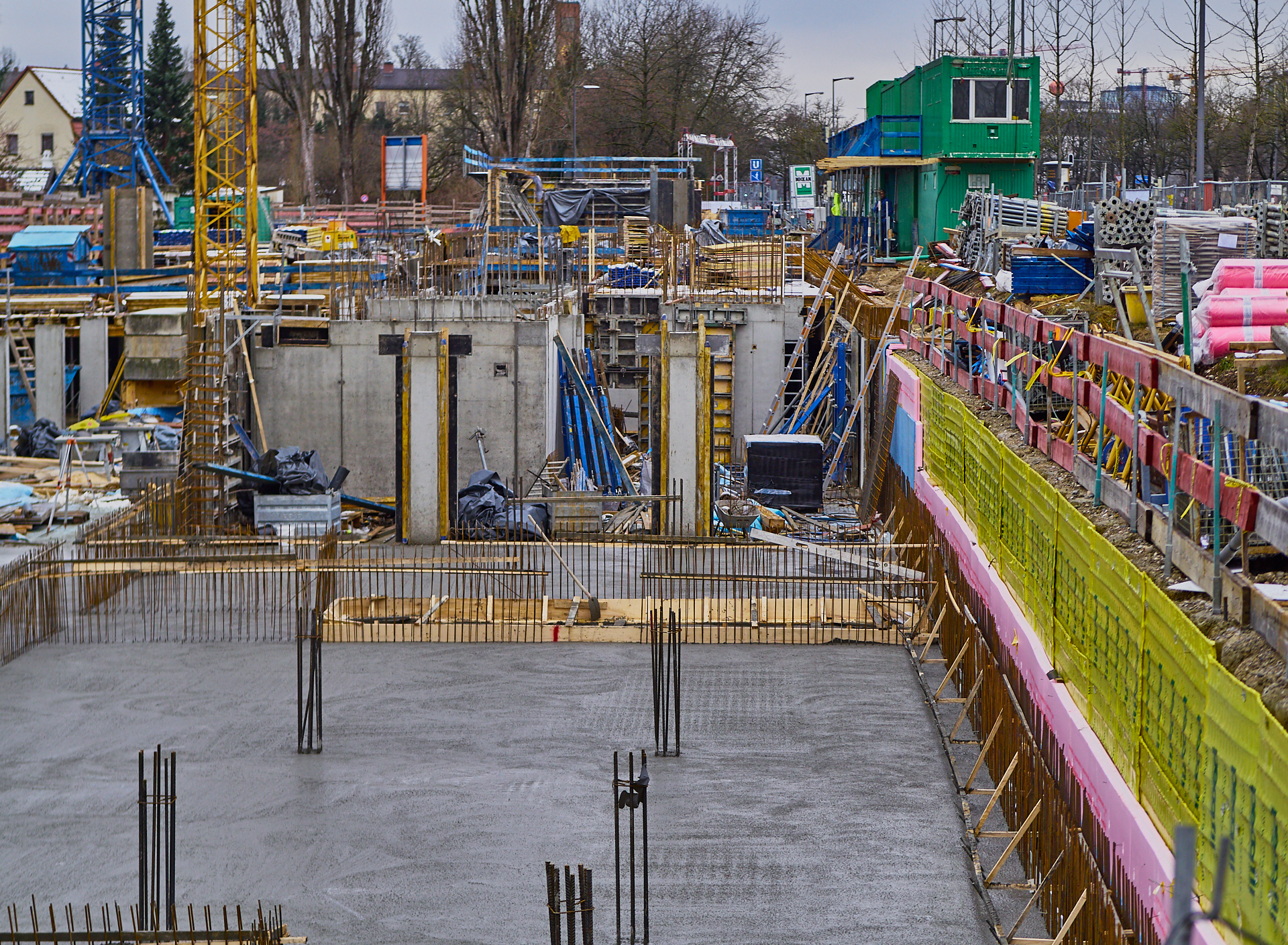 Baustelle Maikäfersiedlung in Neuperlach 20.12.2017 Photographer: Gelbmann