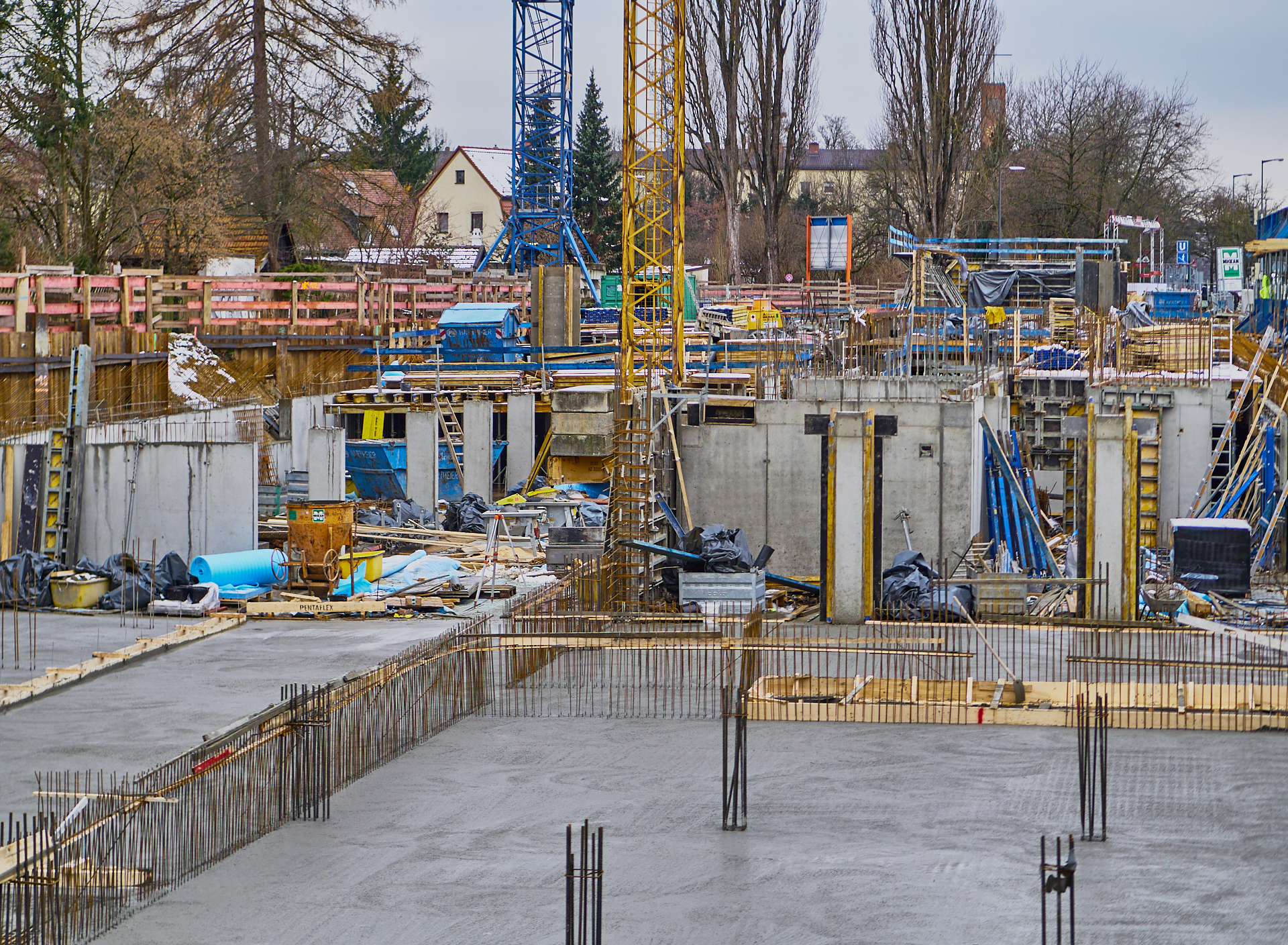 Baustelle Maikäfersiedlung in Neuperlach 20.12.2017 Photographer: Gelbmann