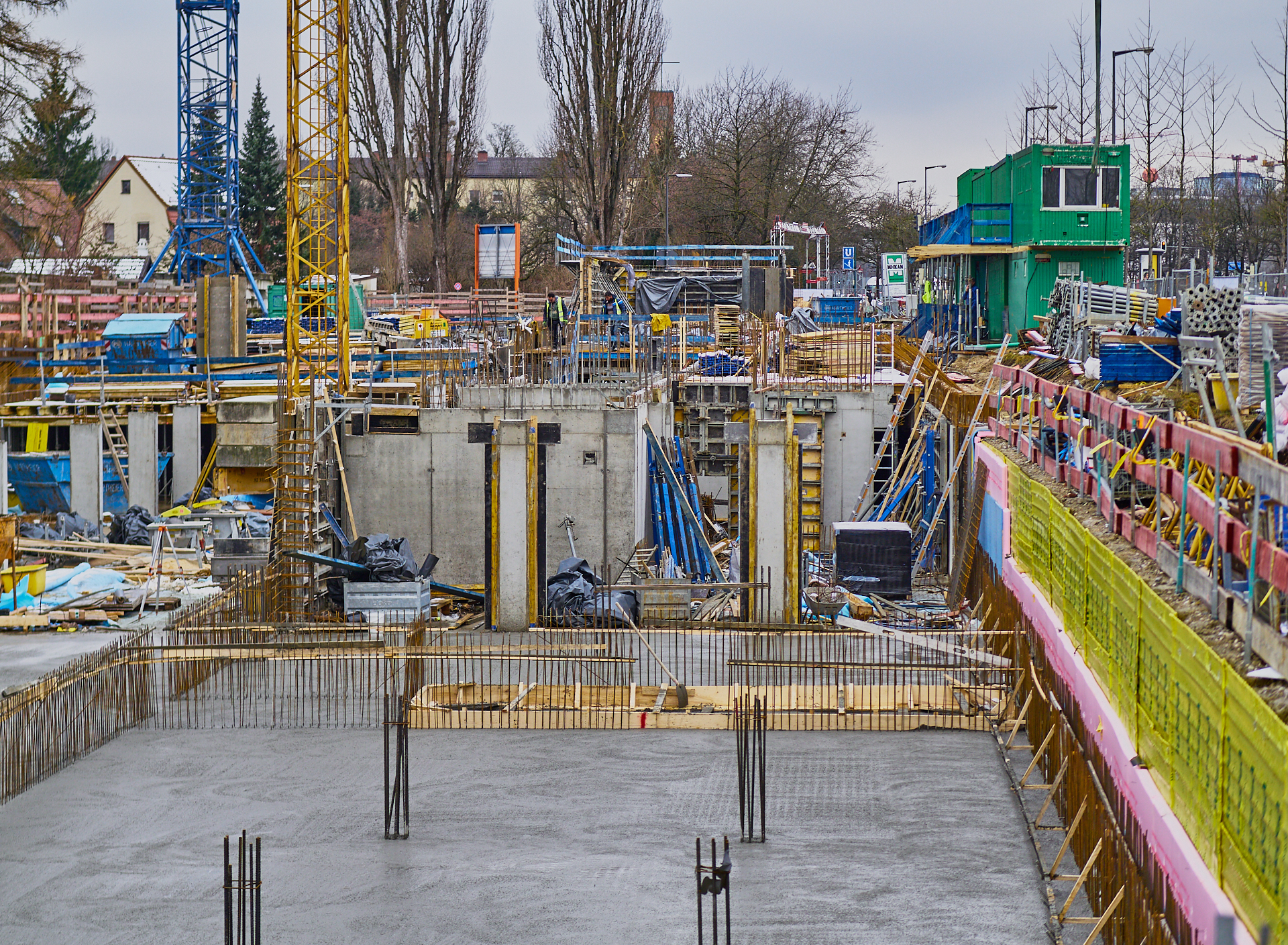 Baustelle Maikäfersiedlung in Neuperlach 20.12.2017 Photographer: Gelbmann