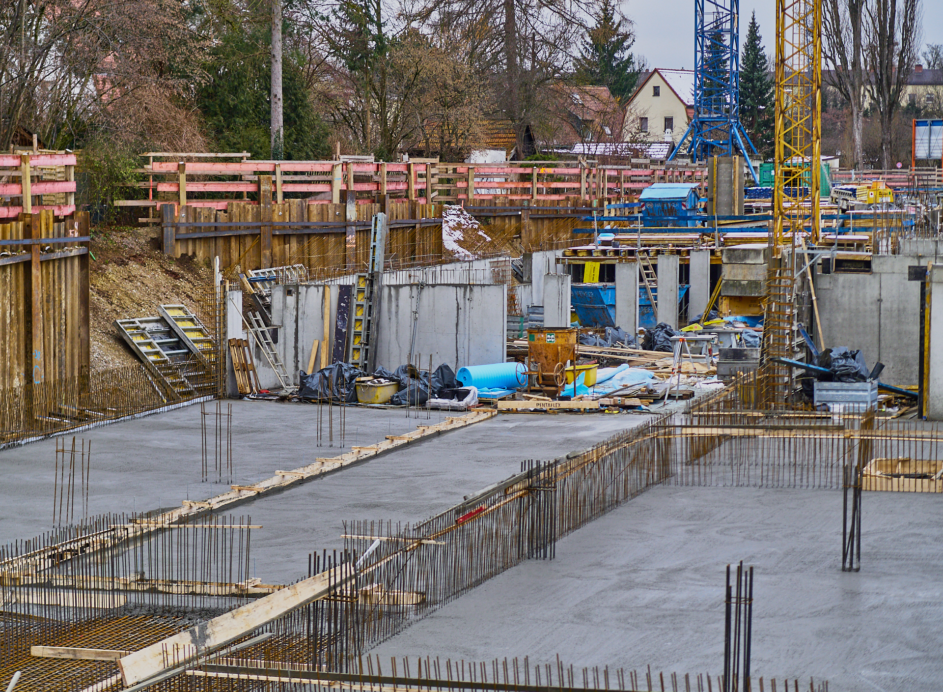 Baustelle Maikäfersiedlung in Neuperlach 20.12.2017 Photographer: Gelbmann
