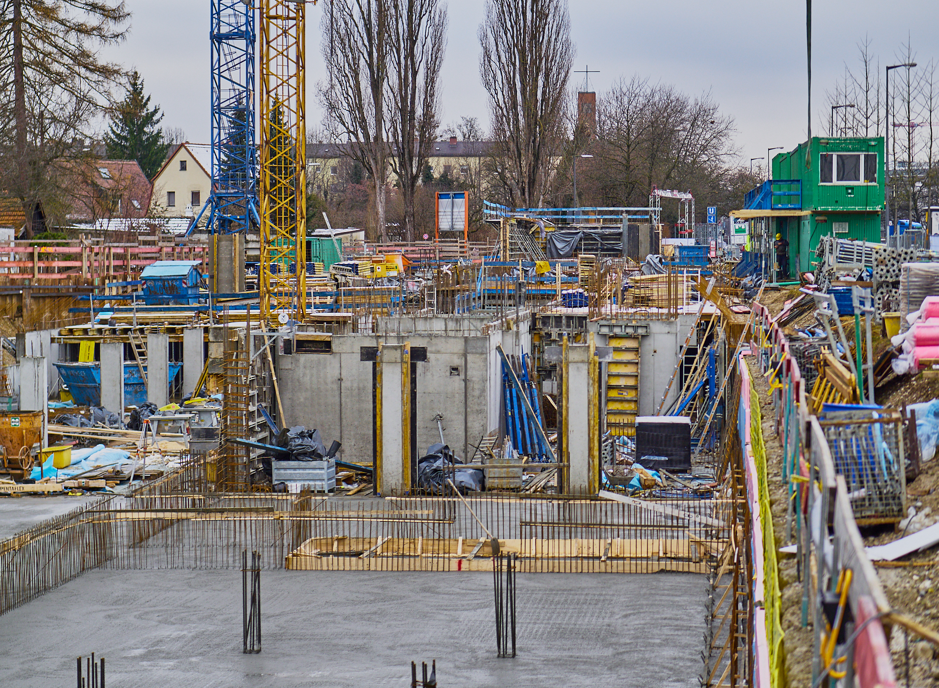 Baustelle Maikäfersiedlung in Neuperlach 20.12.2017 Photographer: Gelbmann