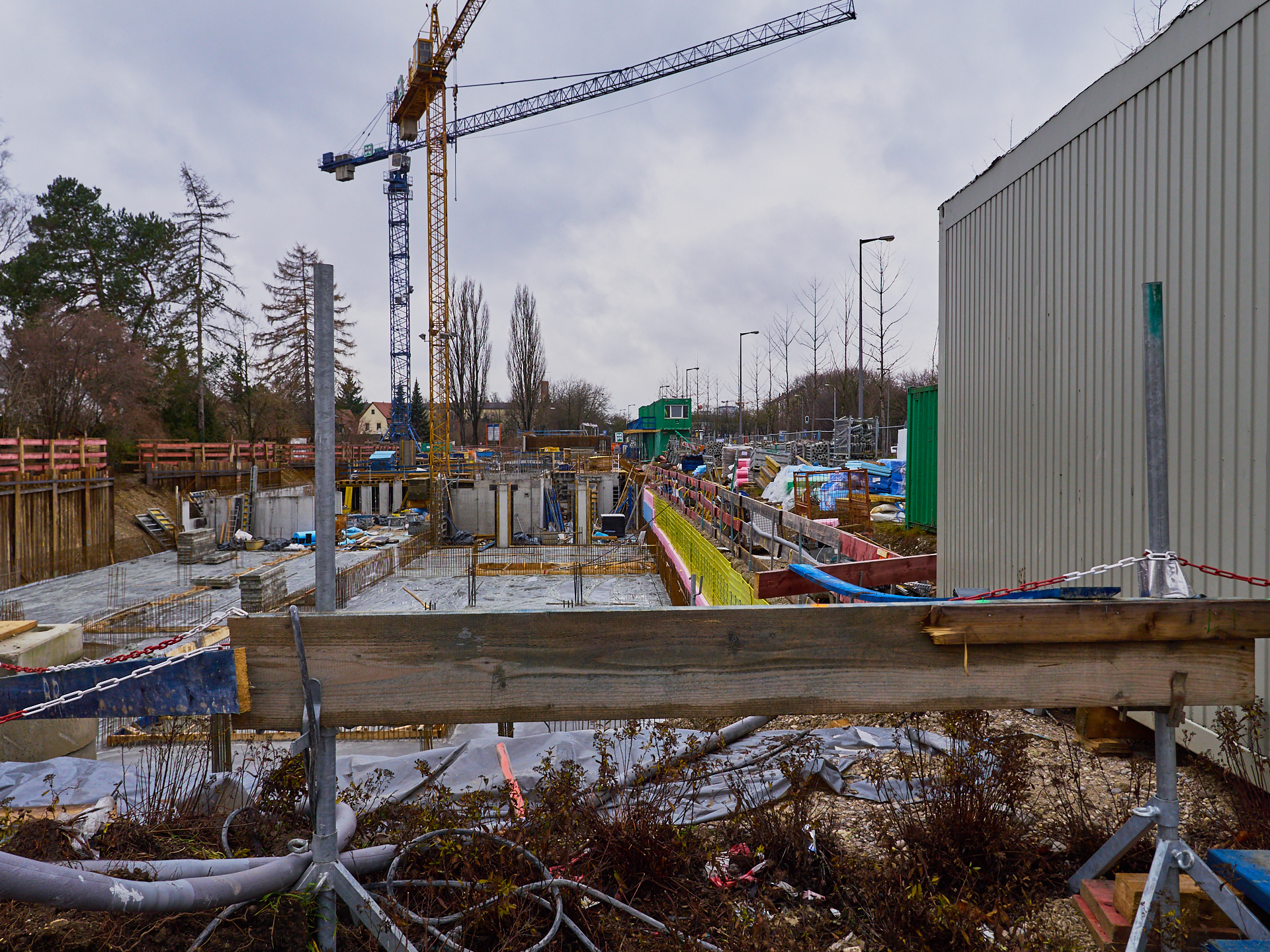 Baustelle Maikäfersiedlung in Neuperlach 23.12.2017 Photographer: Gelbmann