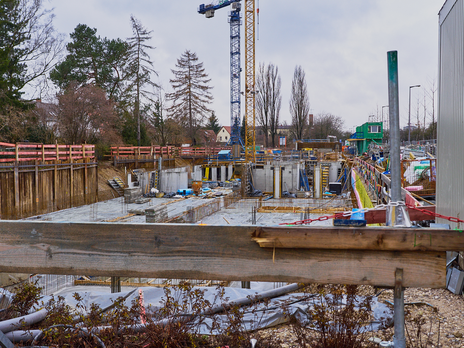 Baustelle Maikäfersiedlung in Neuperlach 23.12.2017 Photographer: Gelbmann