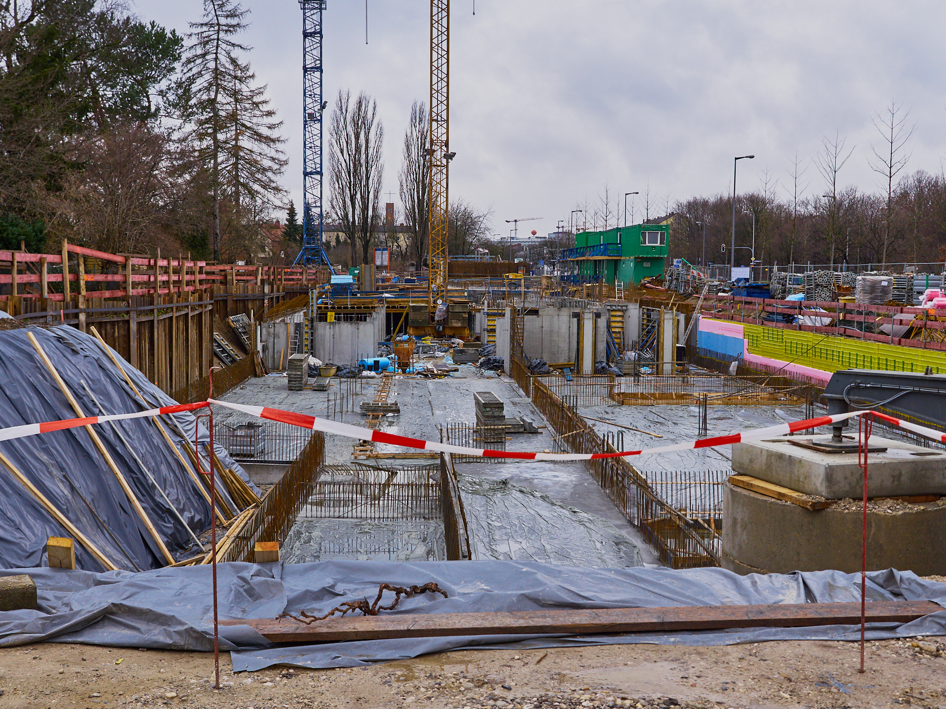 Baustelle Maikäfersiedlung in Neuperlach 23.12.2017 Photographer: Gelbmann