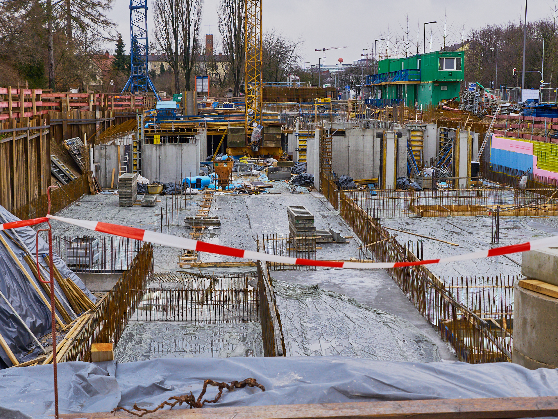 Baustelle Maikäfersiedlung in Neuperlach 23.12.2017 Photographer: Gelbmann