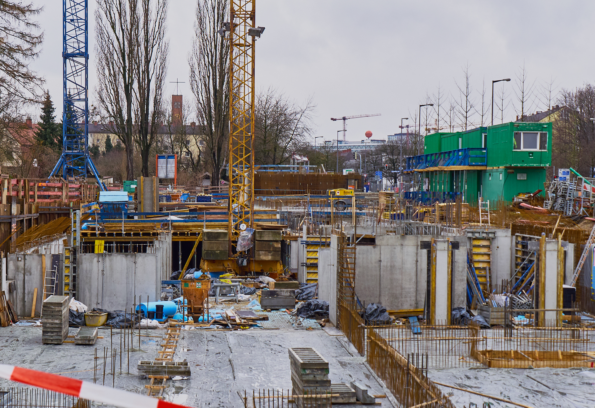 Baustelle Maikäfersiedlung in Neuperlach 23.12.2017 Photographer: Gelbmann