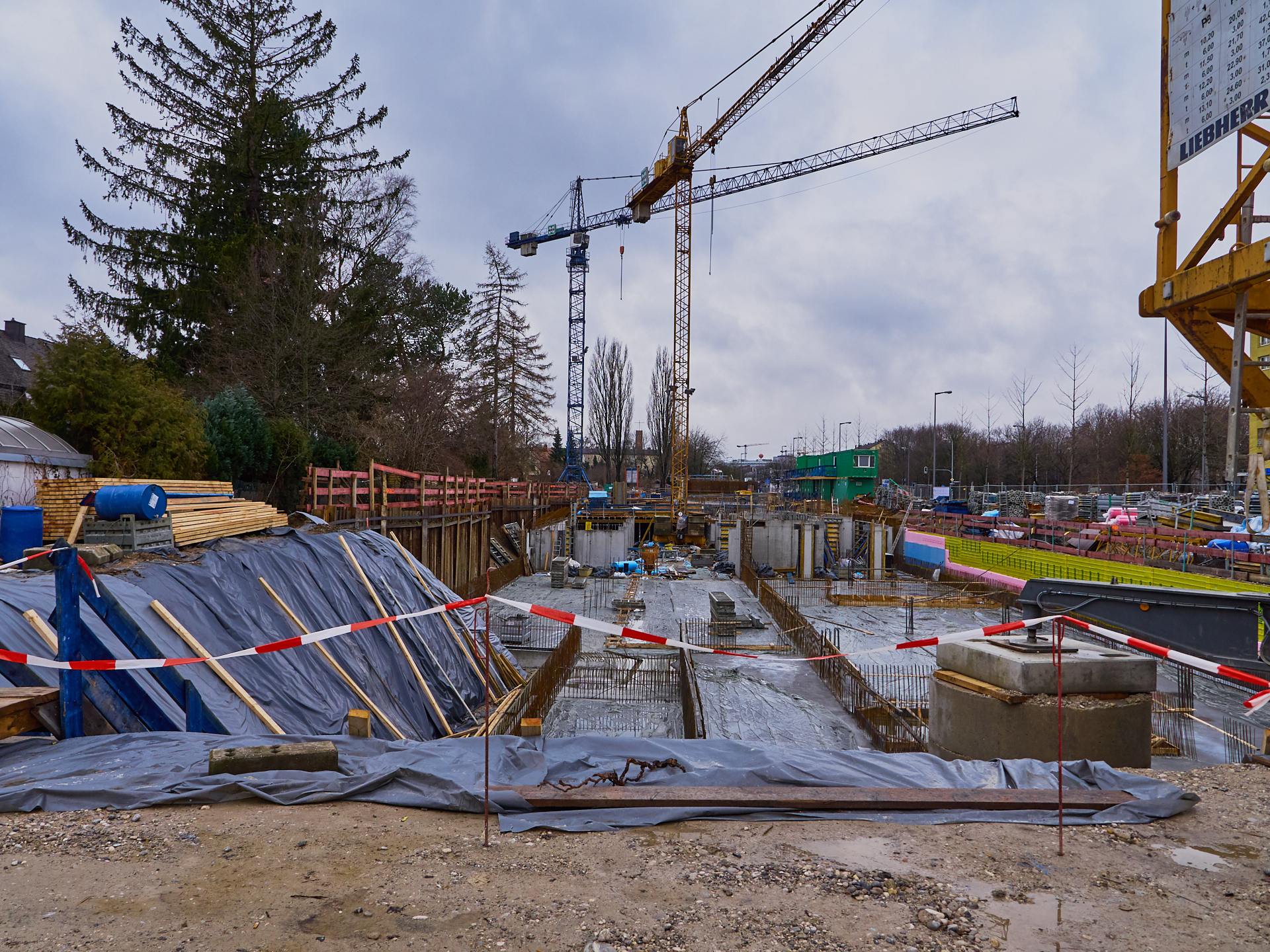 Baustelle Maikäfersiedlung in Neuperlach 23.12.2017 Photographer: Gelbmann