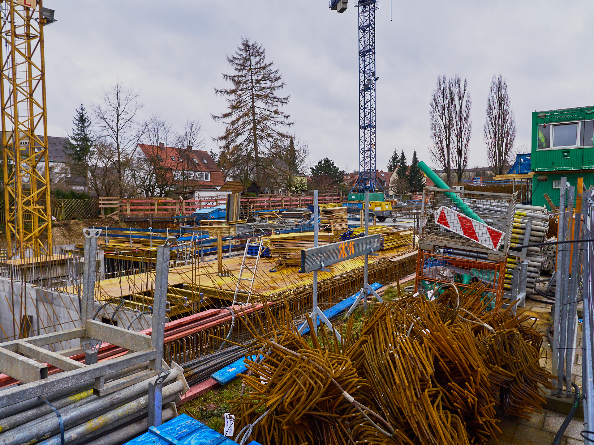 Baustelle Maikäfersiedlung in Neuperlach 23.12.2017 Photographer: Gelbmann