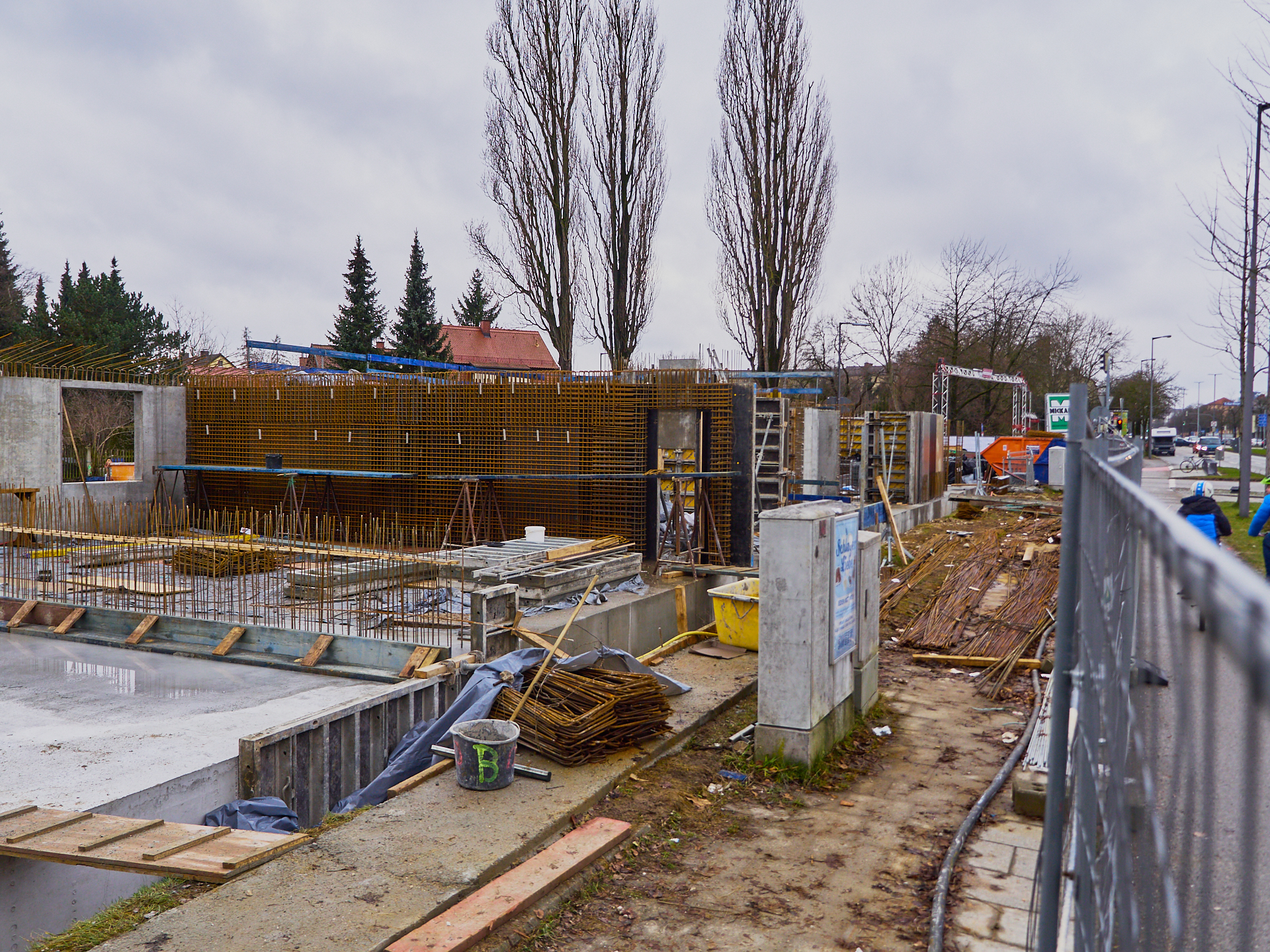 Baustelle Maikäfersiedlung in Neuperlach 23.12.2017 Photographer: Gelbmann