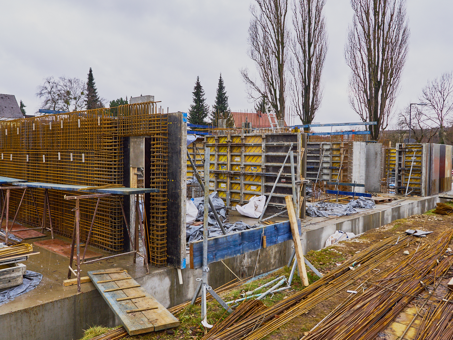Baustelle Maikäfersiedlung in Neuperlach 23.12.2017 Photographer: Gelbmann