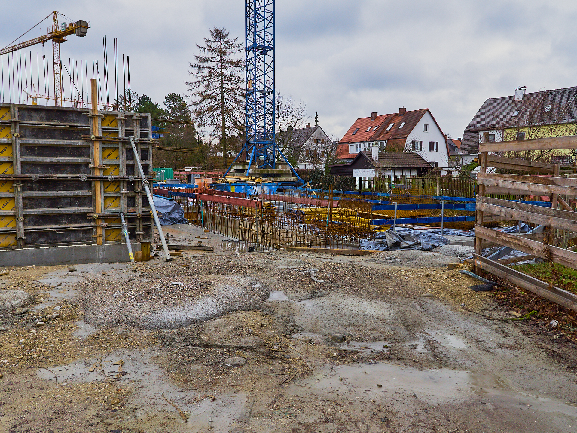 Baustelle Maikäfersiedlung in Neuperlach 23.12.2017 Photographer: Gelbmann