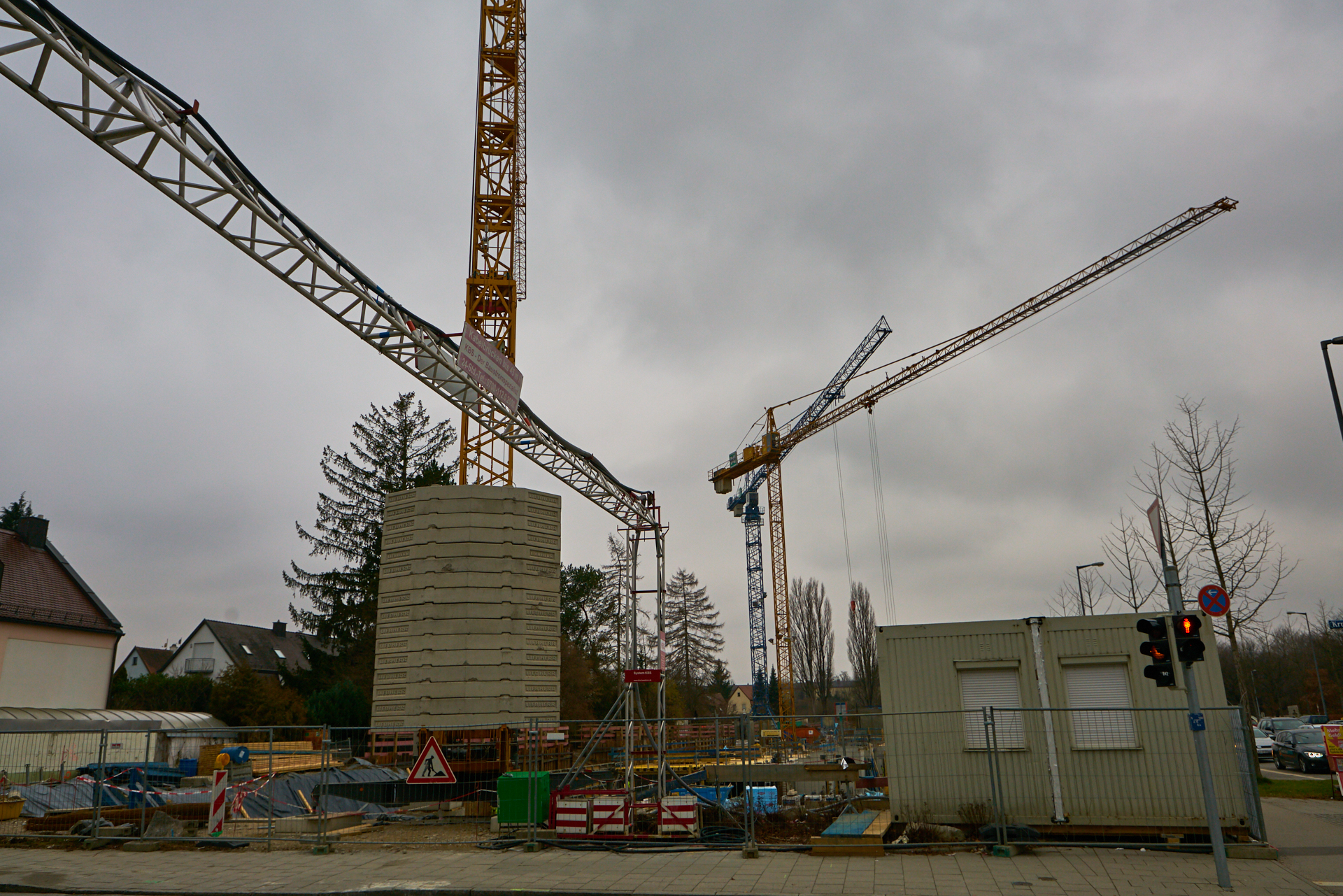 Baustelle Maikäfersiedlung in Neuperlach 13.01.2018 Photographer: Gelbmann