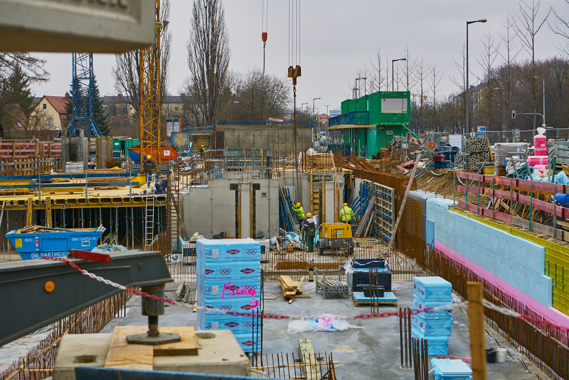 Baustelle Maikäfersiedlung in Neuperlach 13.01.2018 Photographer: Gelbmann
