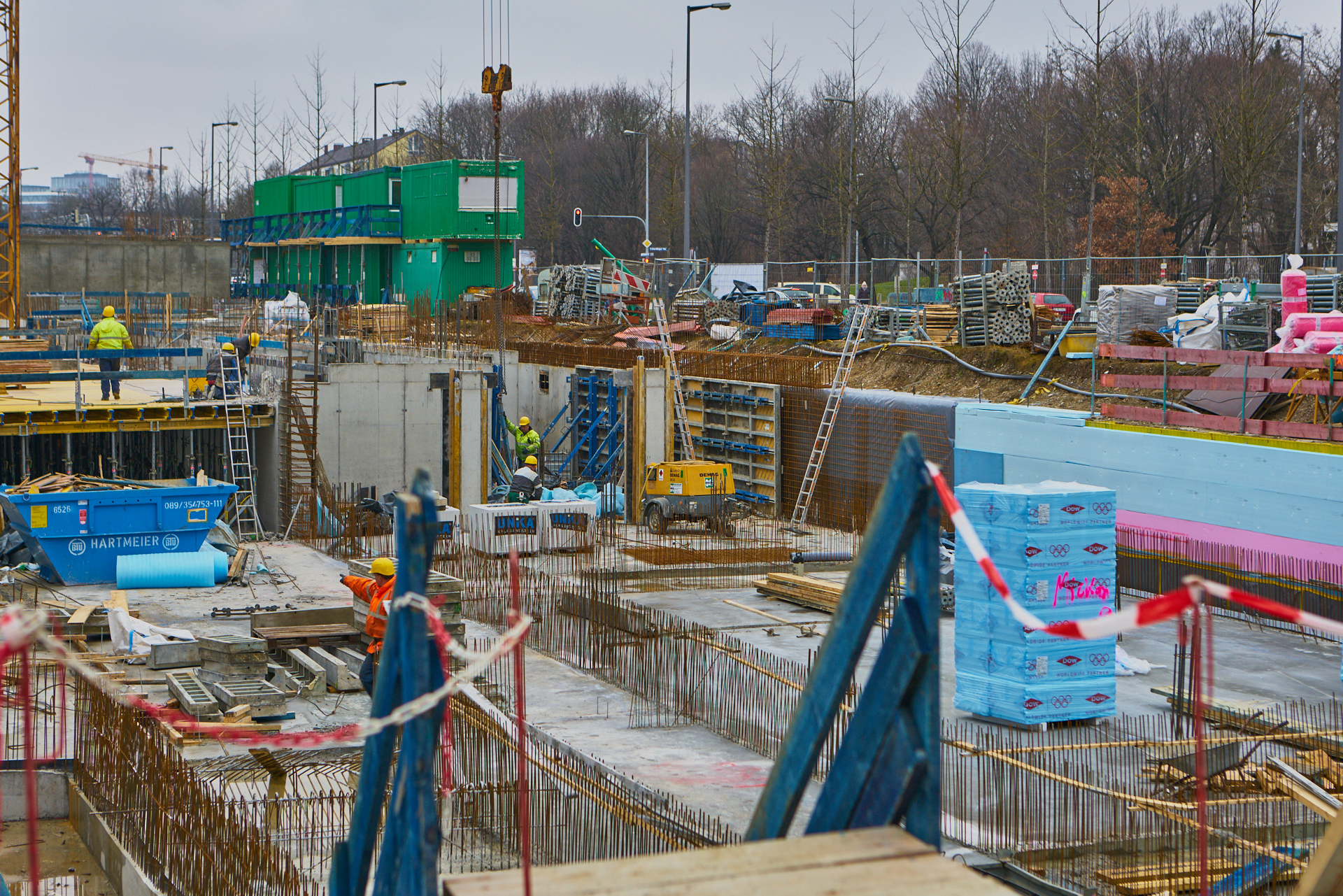 Baustelle Maikäfersiedlung in Neuperlach 13.01.2018 Photographer: Gelbmann