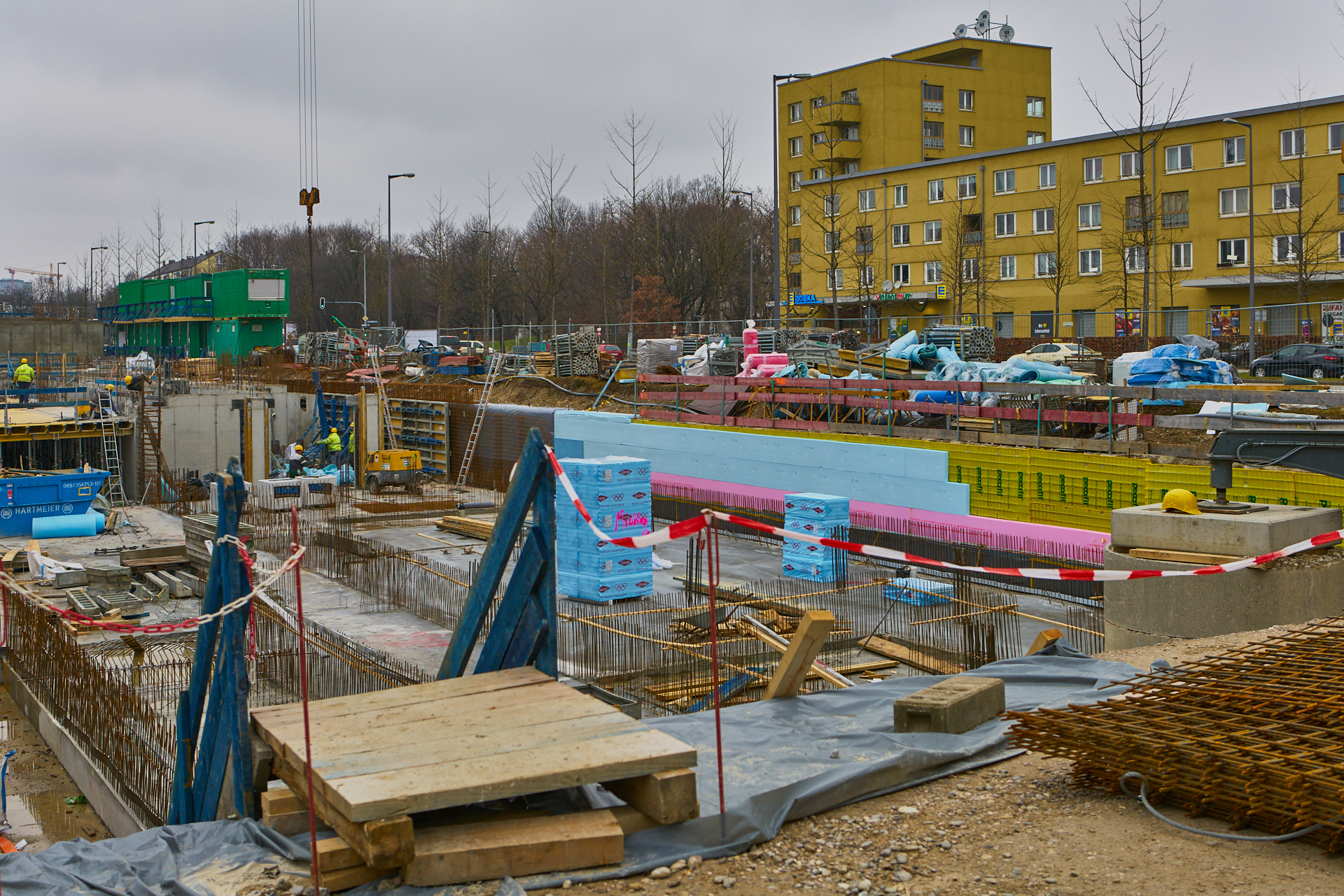 Baustelle Maikäfersiedlung in Neuperlach 13.01.2018 Photographer: Gelbmann