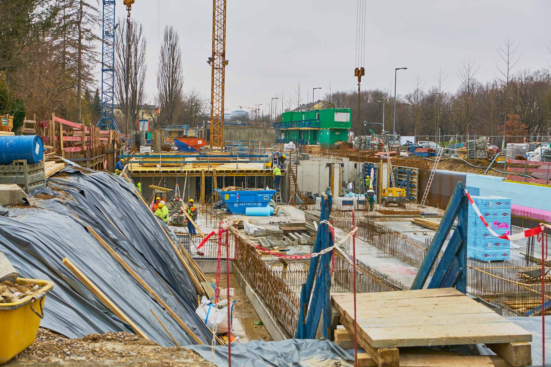 Baustelle Maikäfersiedlung in Neuperlach 13.01.2018 Photographer: Gelbmann