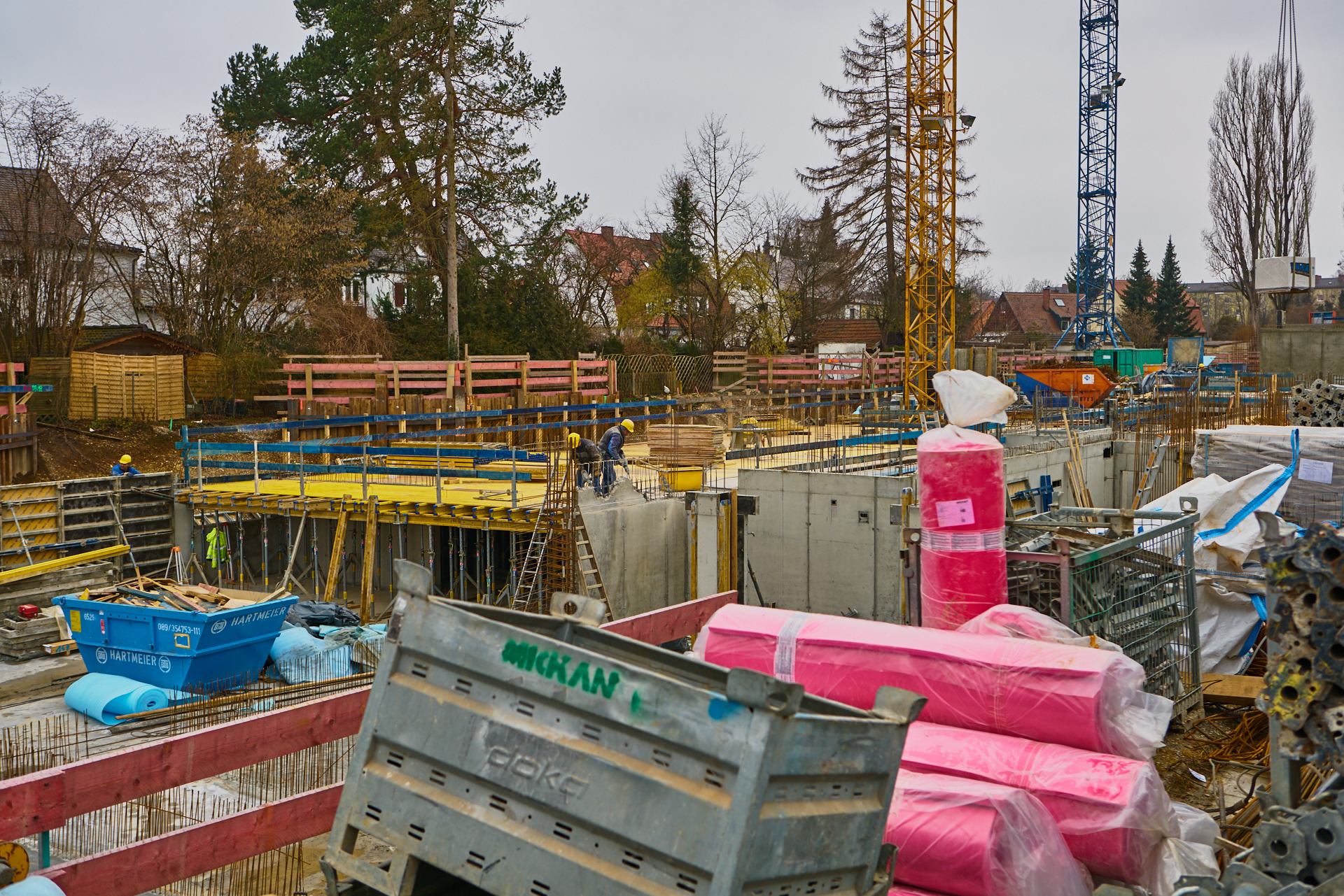 Baustelle Maikäfersiedlung in Neuperlach 13.01.2018 Photographer: Gelbmann