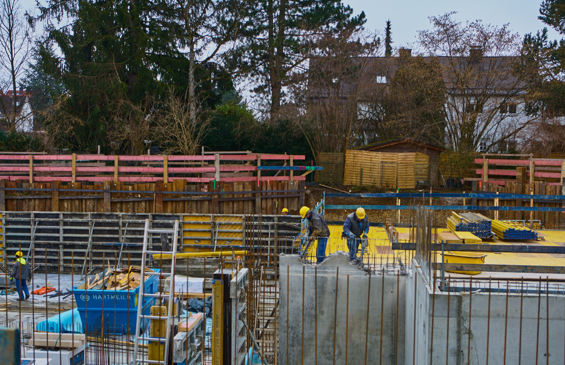Baustelle Maikäfersiedlung in Neuperlach 13.01.2018 Photographer: Gelbmann