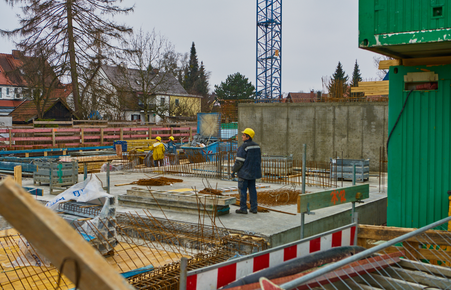 Baustelle Maikäfersiedlung in Neuperlach 13.01.2018 Photographer: Gelbmann