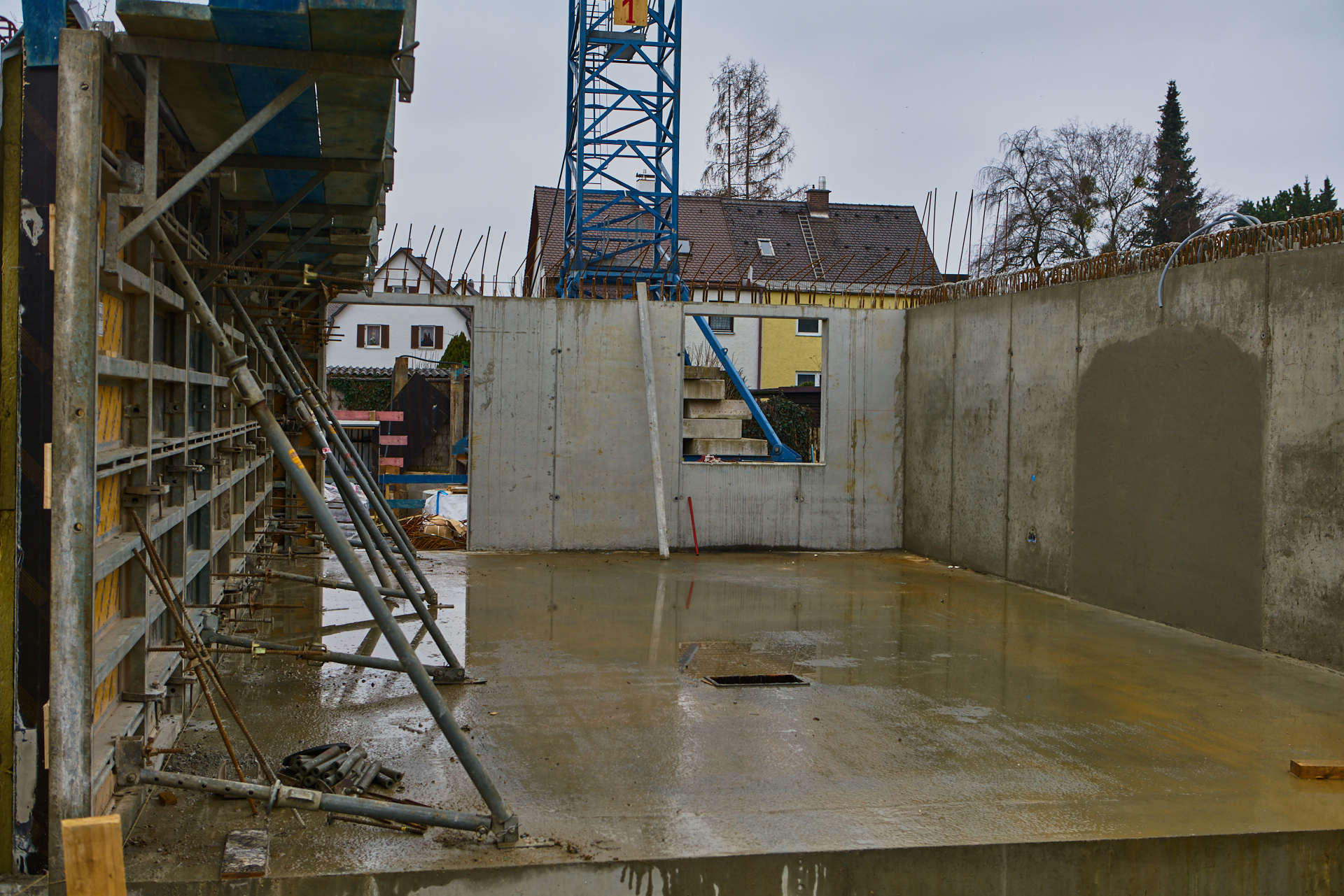 Baustelle Maikäfersiedlung in Neuperlach 13.01.2018 Photographer: Gelbmann