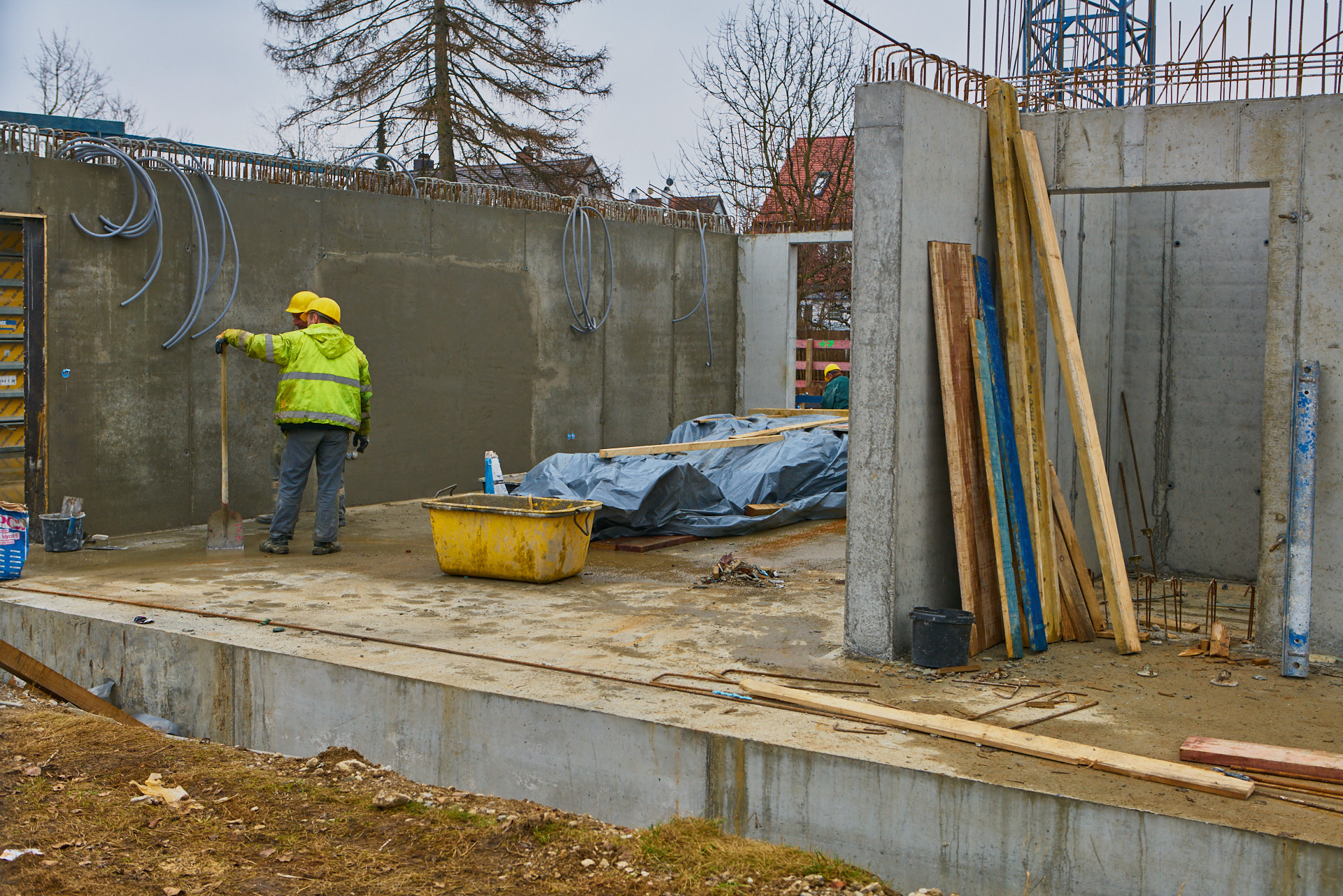 Baustelle Maikäfersiedlung in Neuperlach 13.01.2018 Photographer: Gelbmann