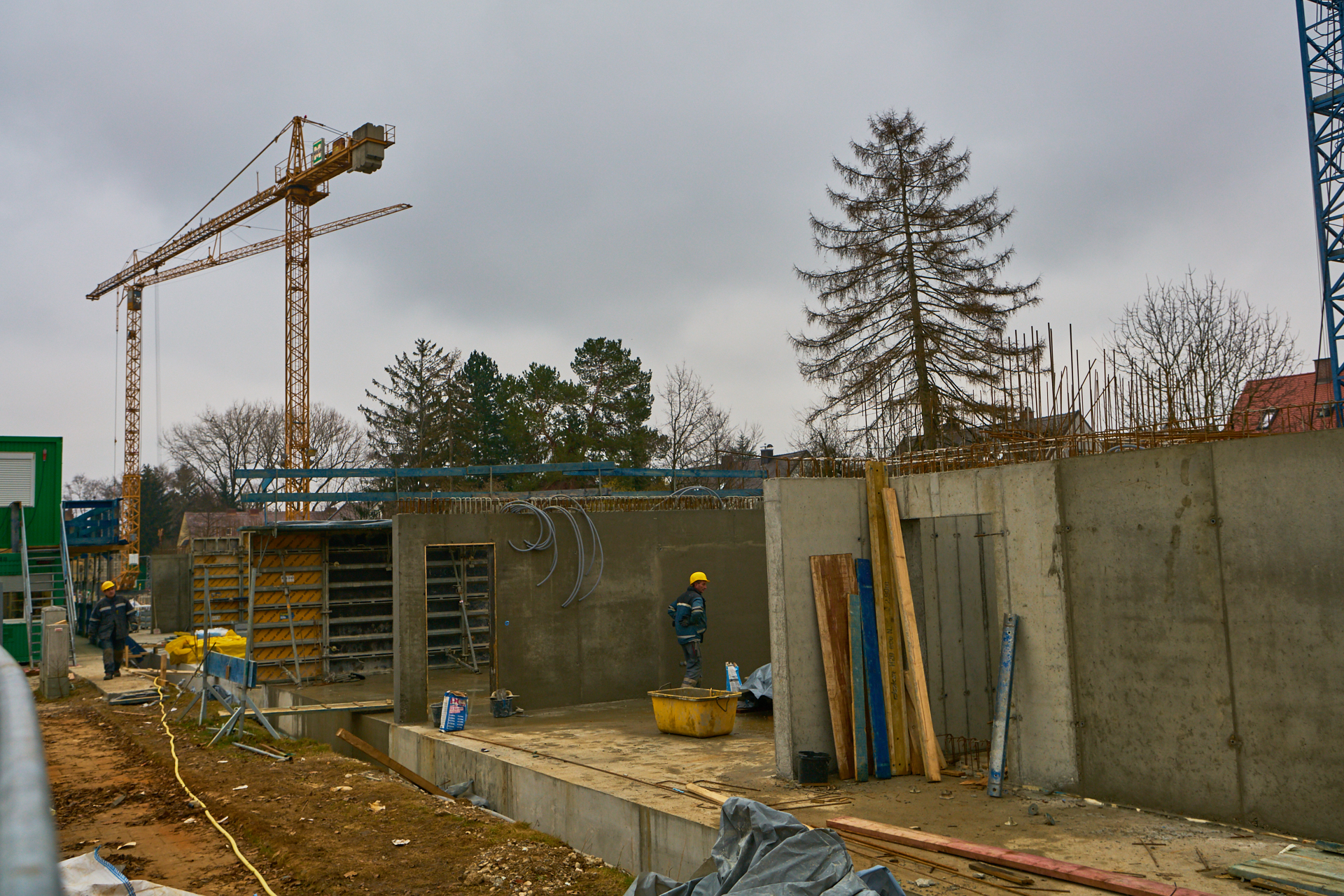 Baustelle Maikäfersiedlung in Neuperlach 13.01.2018 Photographer: Gelbmann