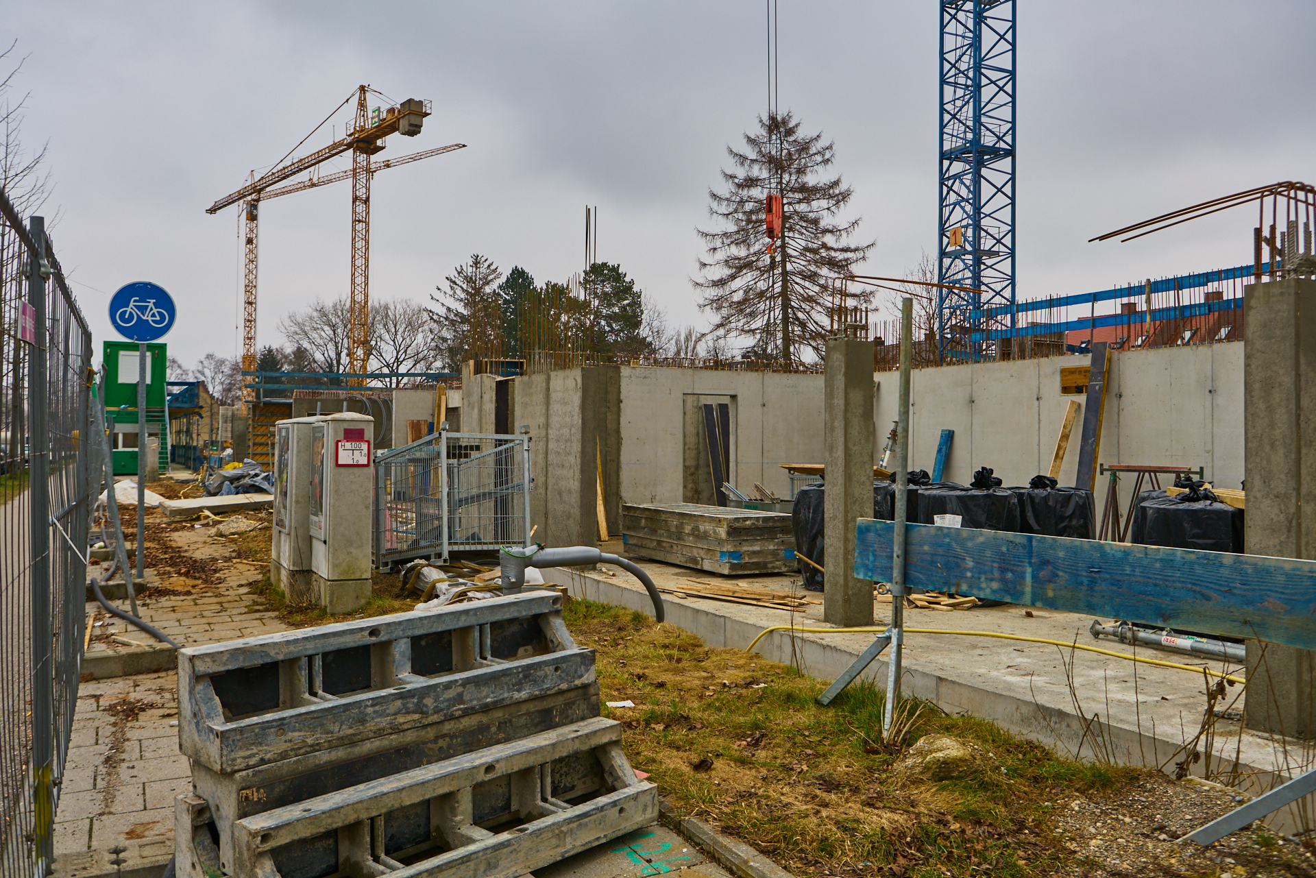 Baustelle Maikäfersiedlung in Neuperlach 13.01.2018 Photographer: Gelbmann