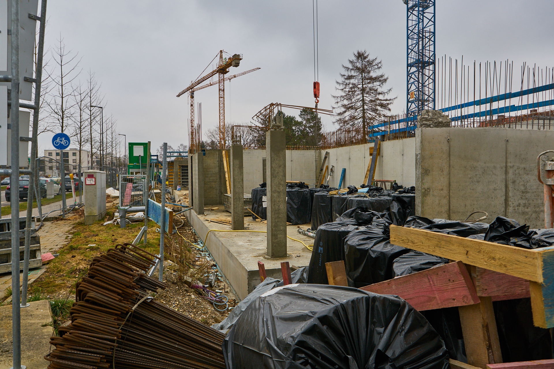 Baustelle Maikäfersiedlung in Neuperlach 13.01.2018 Photographer: Gelbmann
