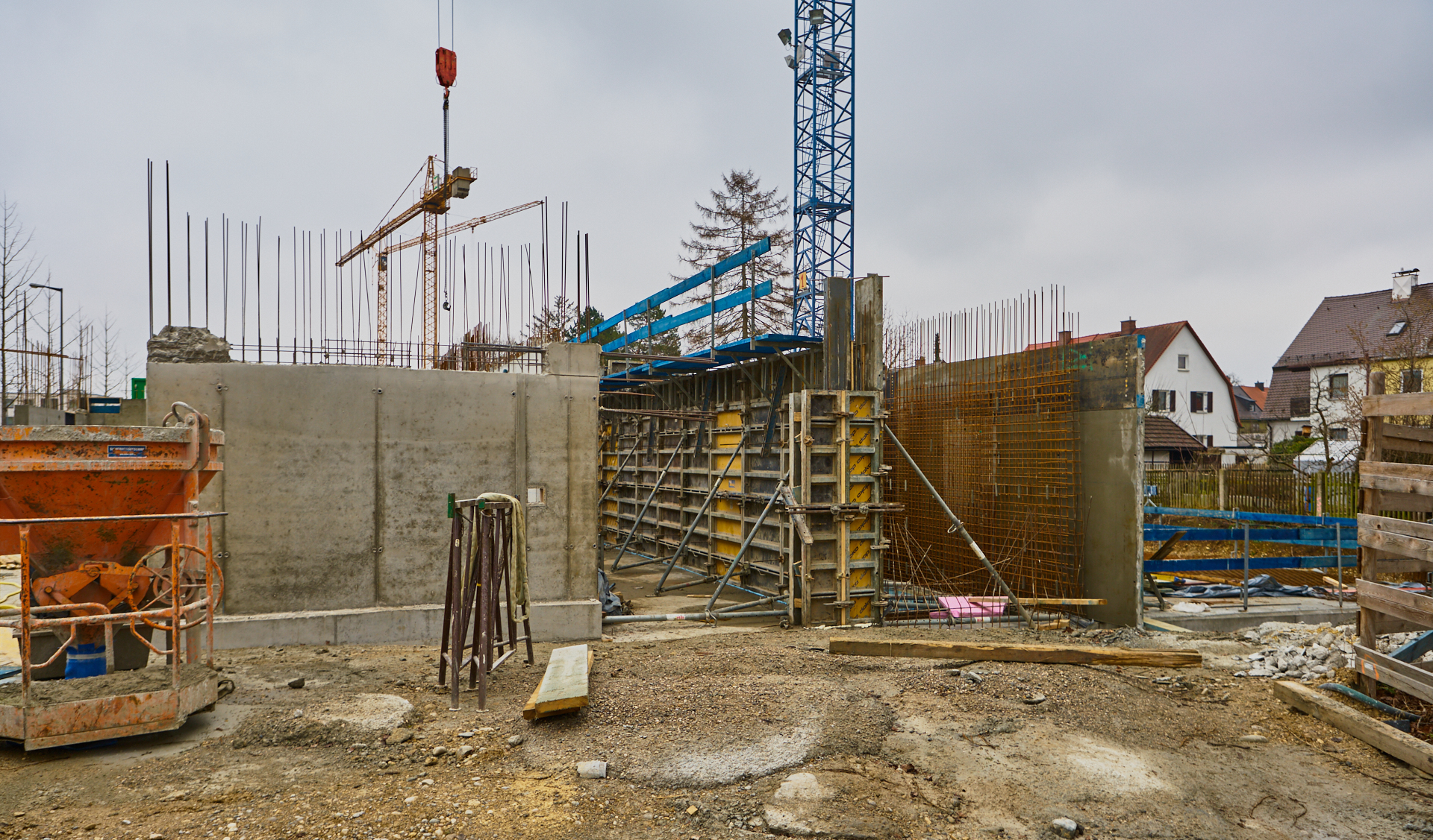 Baustelle Maikäfersiedlung in Neuperlach 13.01.2018 Photographer: Gelbmann