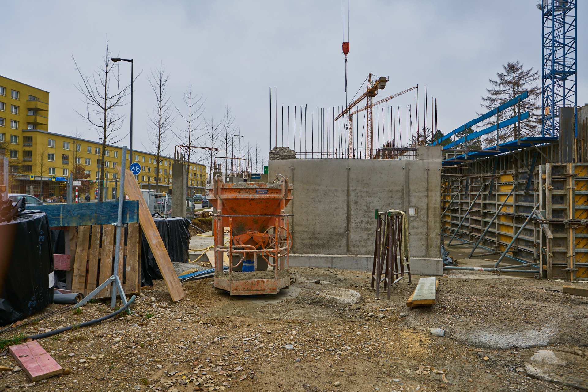 Baustelle Maikäfersiedlung in Neuperlach 13.01.2018 Photographer: Gelbmann