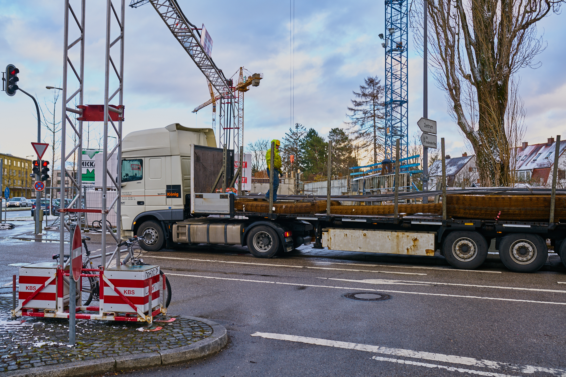 Baustelle Maikäfersiedlung in Neuperlach 17.01.2018 Photographer: Gelbmann