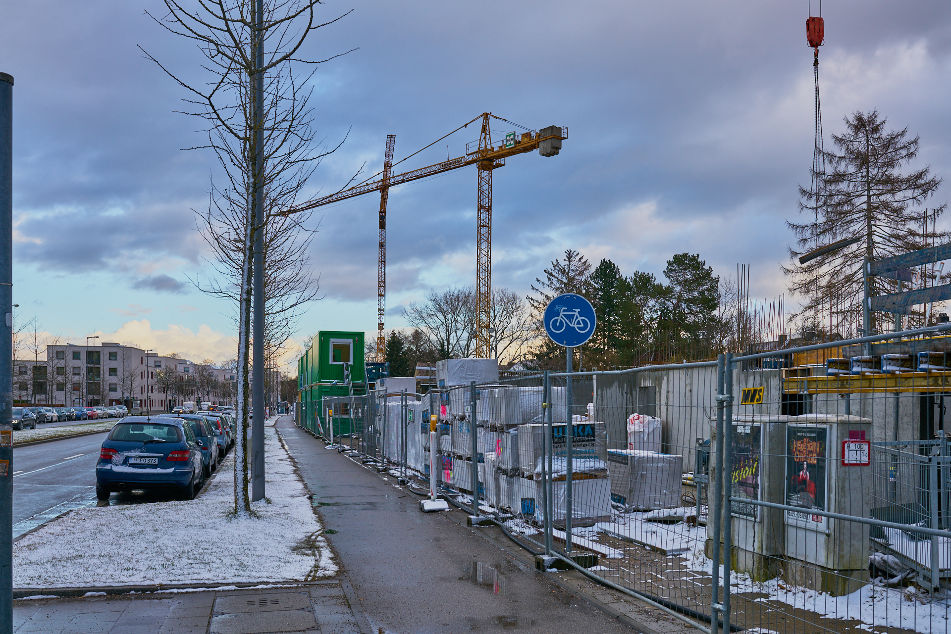 Baustelle Maikäfersiedlung in Neuperlach 17.01.2018 Photographer: Gelbmann