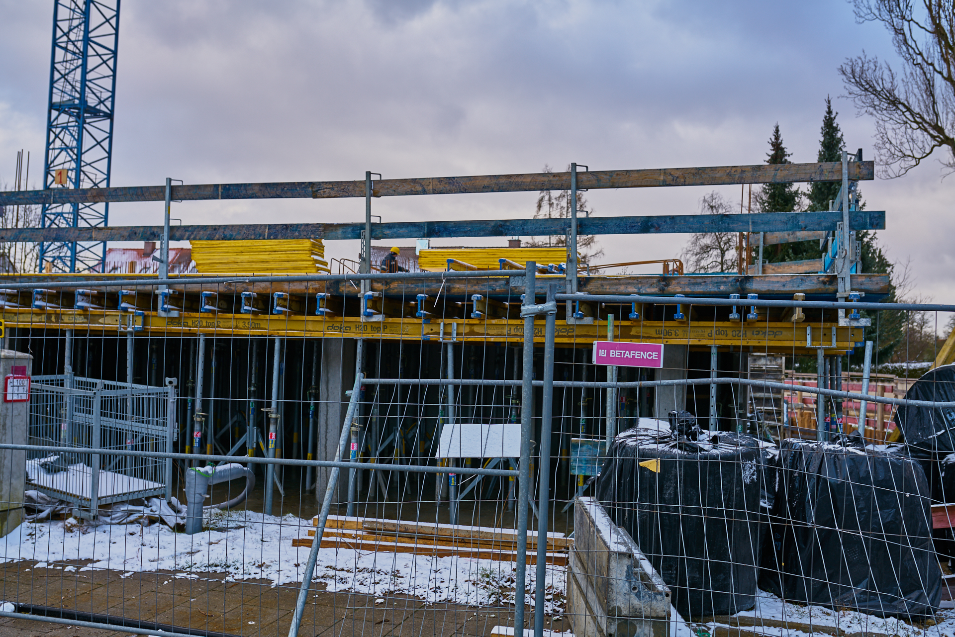 Baustelle Maikäfersiedlung in Neuperlach 17.01.2018 Photographer: Gelbmann