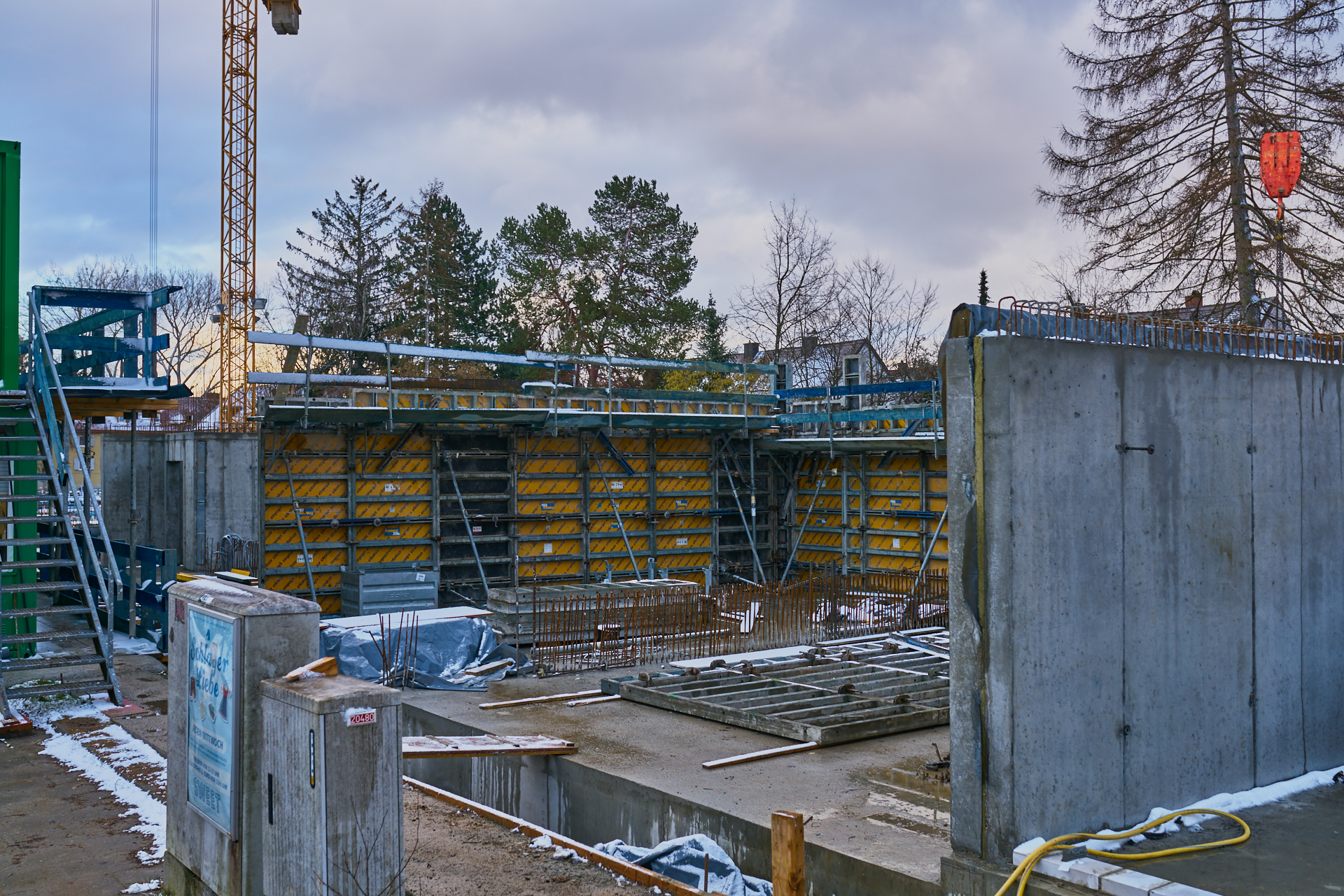 Baustelle Maikäfersiedlung in Neuperlach 17.01.2018 Photographer: Gelbmann