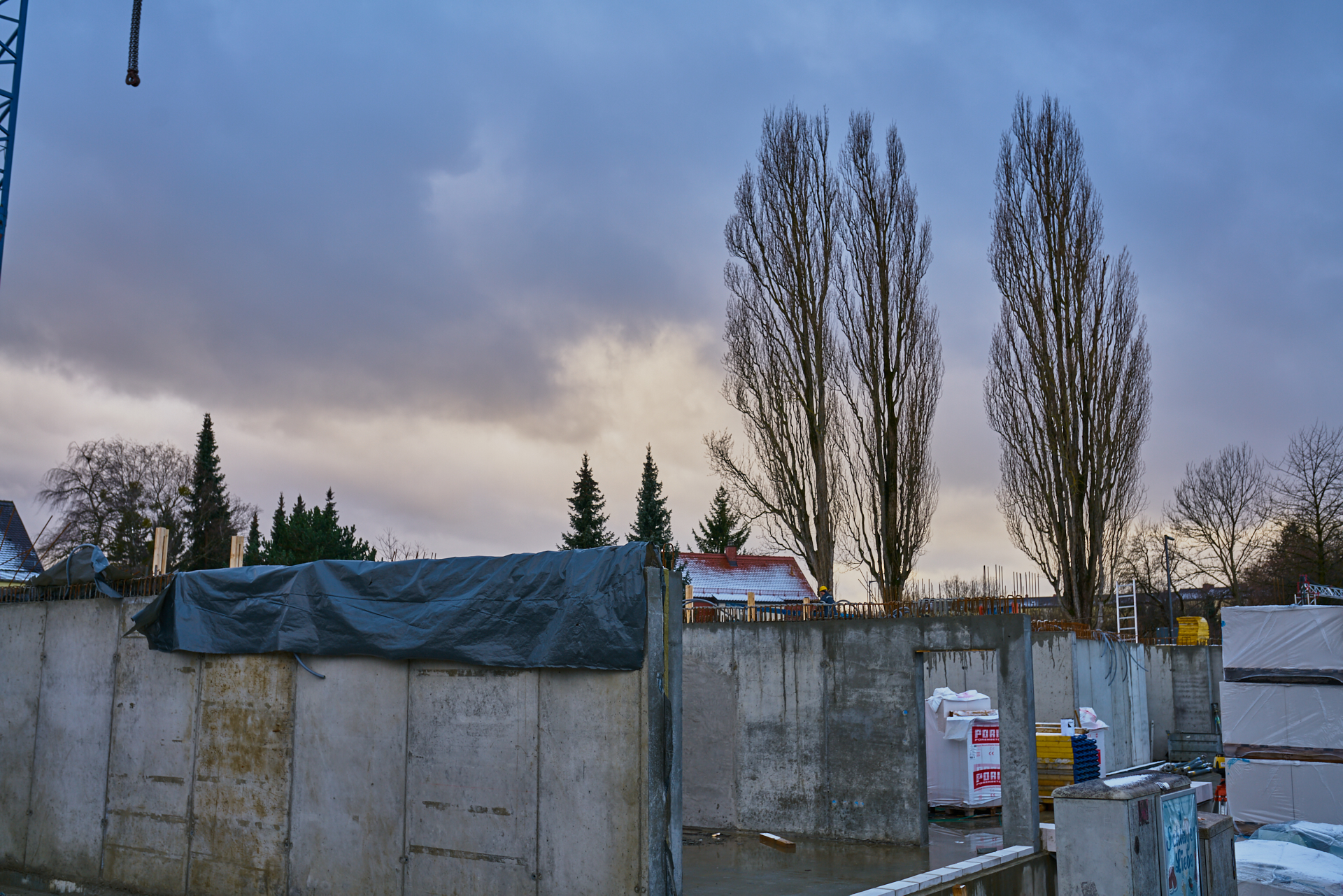 Baustelle Maikäfersiedlung in Neuperlach 17.01.2018 Photographer: Gelbmann