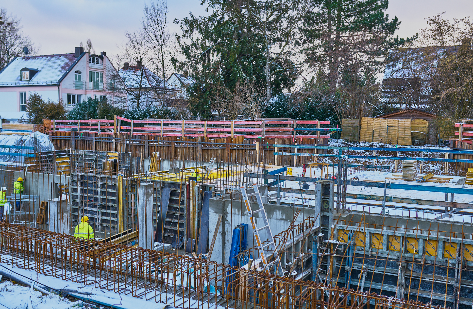 Baustelle Maikäfersiedlung in Neuperlach 17.01.2018 Photographer: Gelbmann