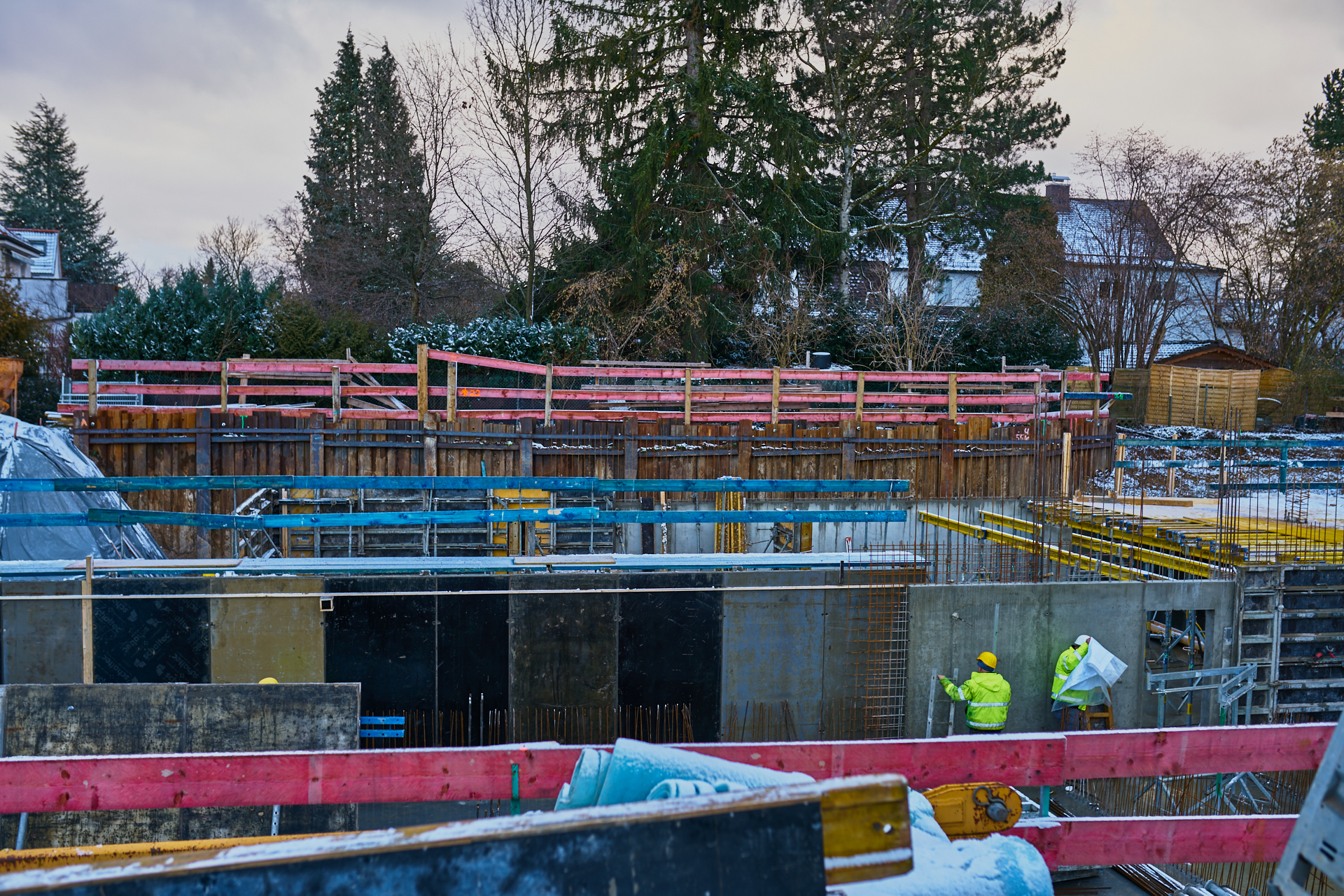 Baustelle Maikäfersiedlung in Neuperlach 17.01.2018 Photographer: Gelbmann